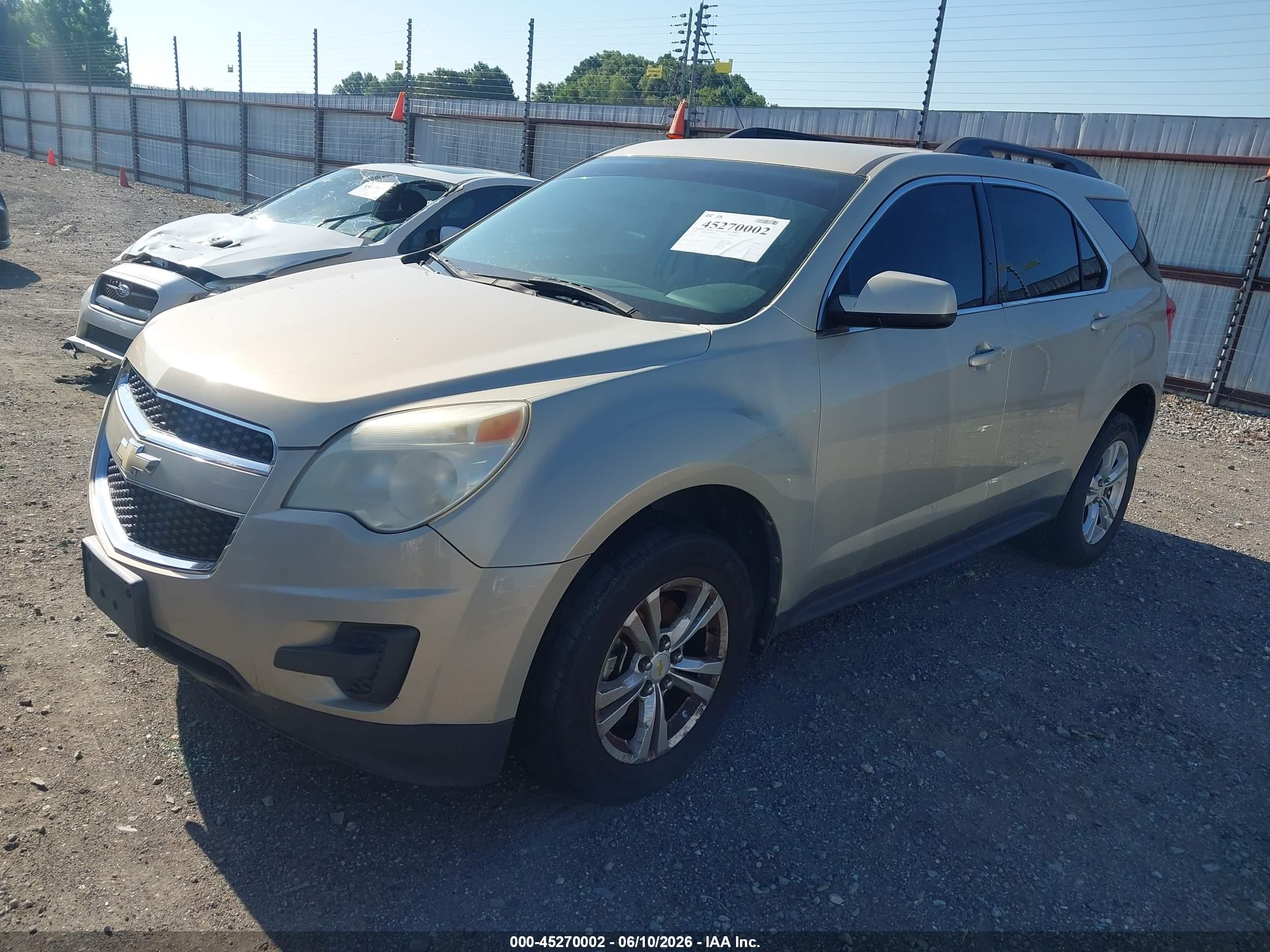 2011 Chevrolet Equinox 1lt Gold vin: 2GNALDECXB1291269