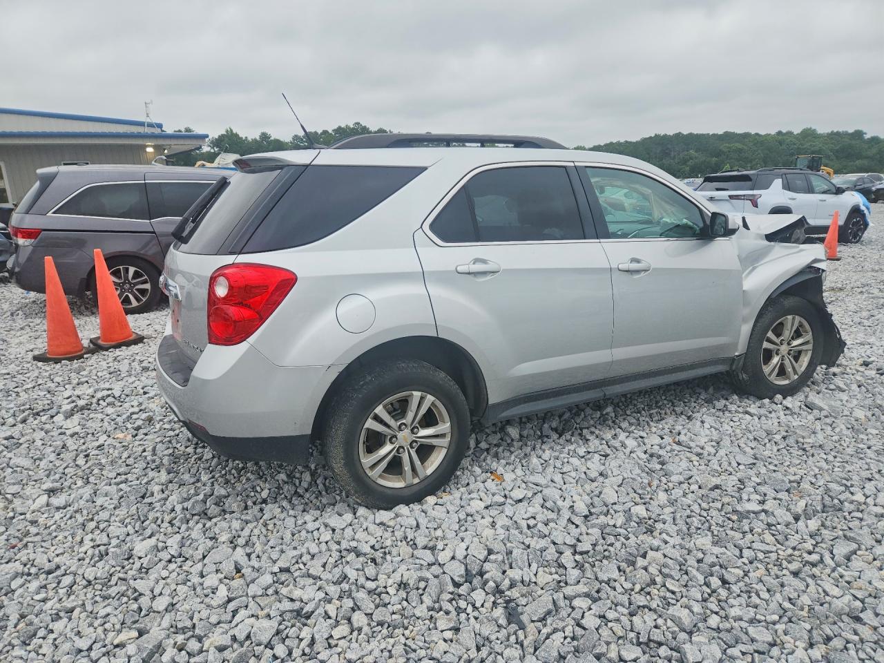2011 Chevrolet Equinox Lt Silver vin: 2GNALDECXB1304280