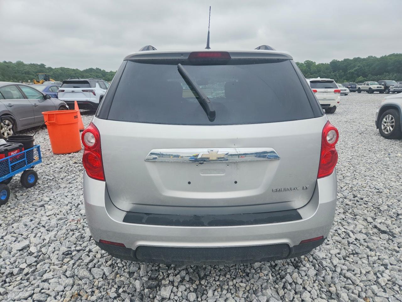 2011 Chevrolet Equinox Lt Silver vin: 2GNALDECXB1304280