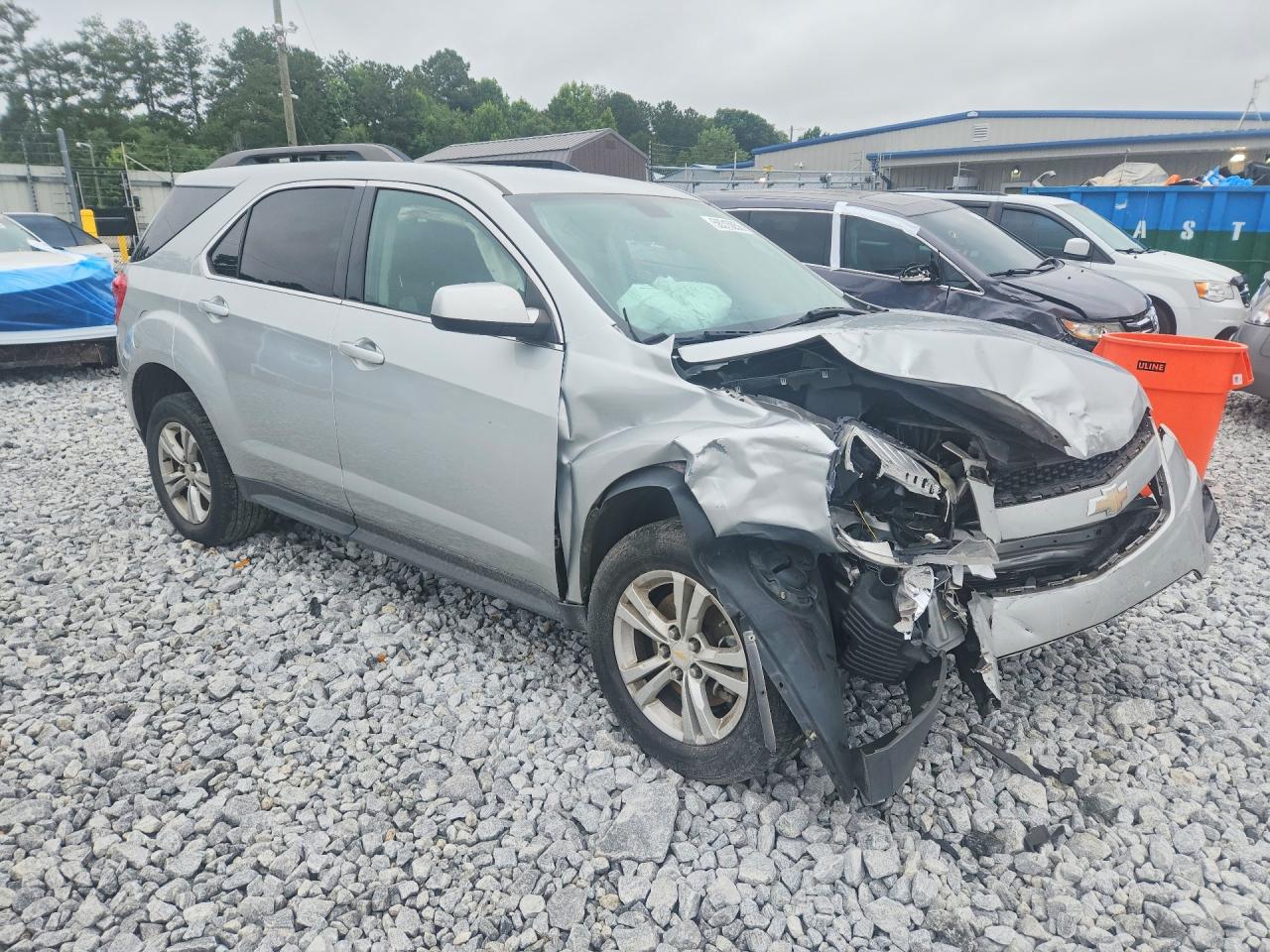 2011 Chevrolet Equinox Lt Silver vin: 2GNALDECXB1304280