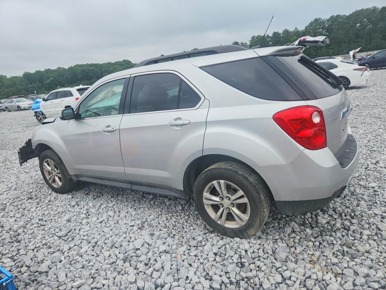 2011 Chevrolet Equinox Lt Silver vin: 2GNALDECXB1304280