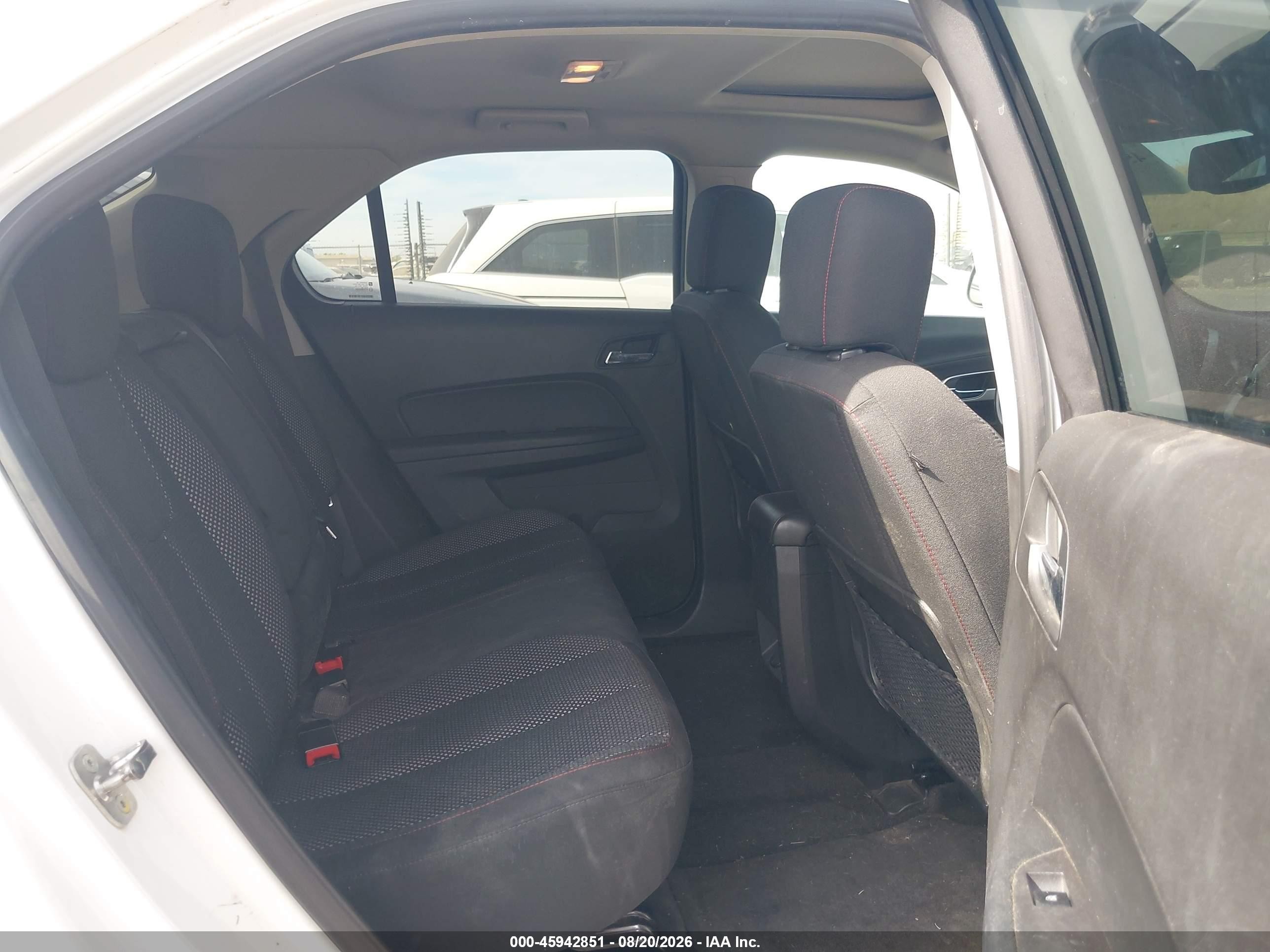 2011 Chevrolet Equinox Lt W/1lt Белый vin: 2GNALDECXB1335898