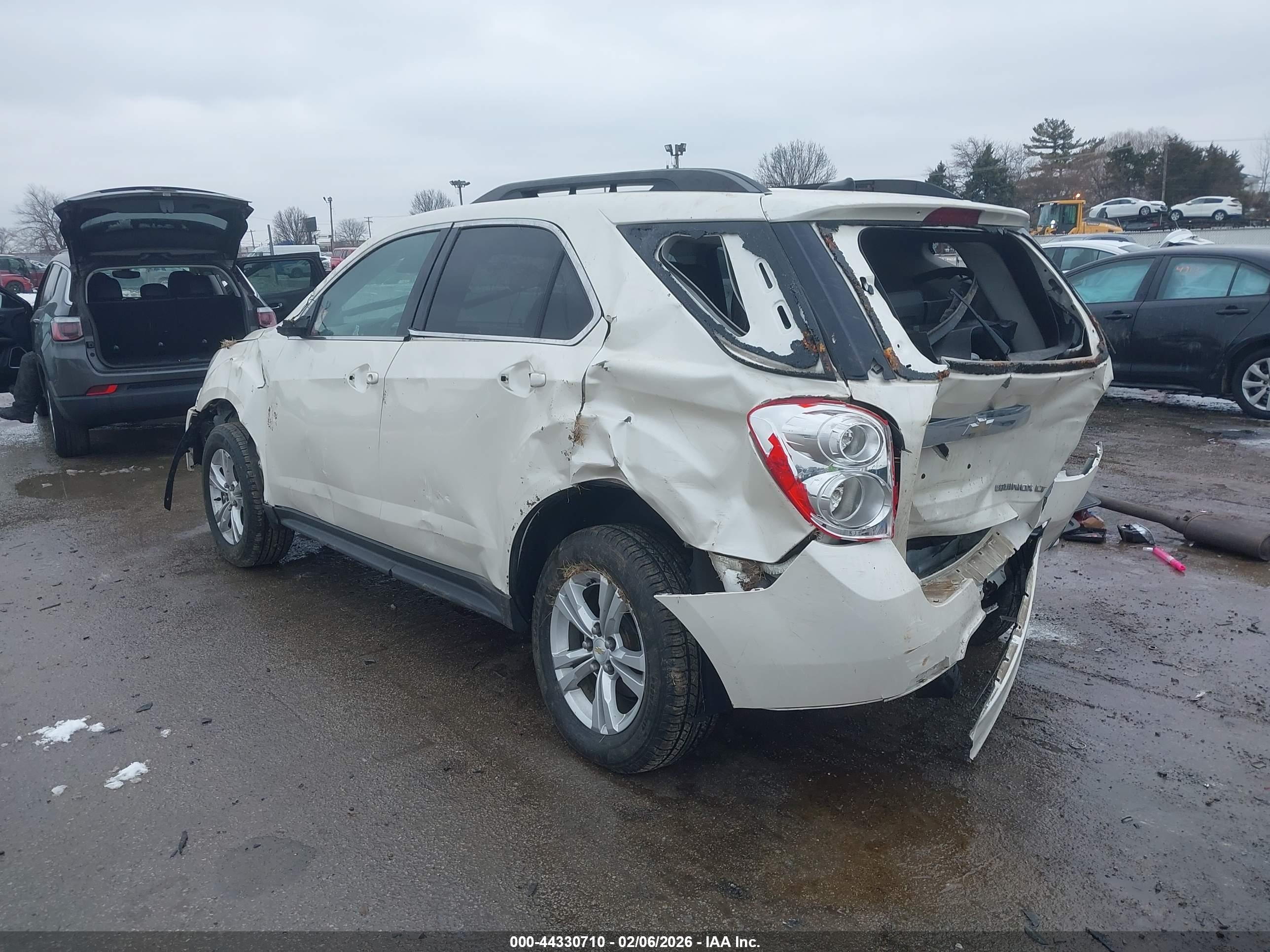 2012 Chevrolet Equinox 1lt White vin: 2GNALDEK0C1298904