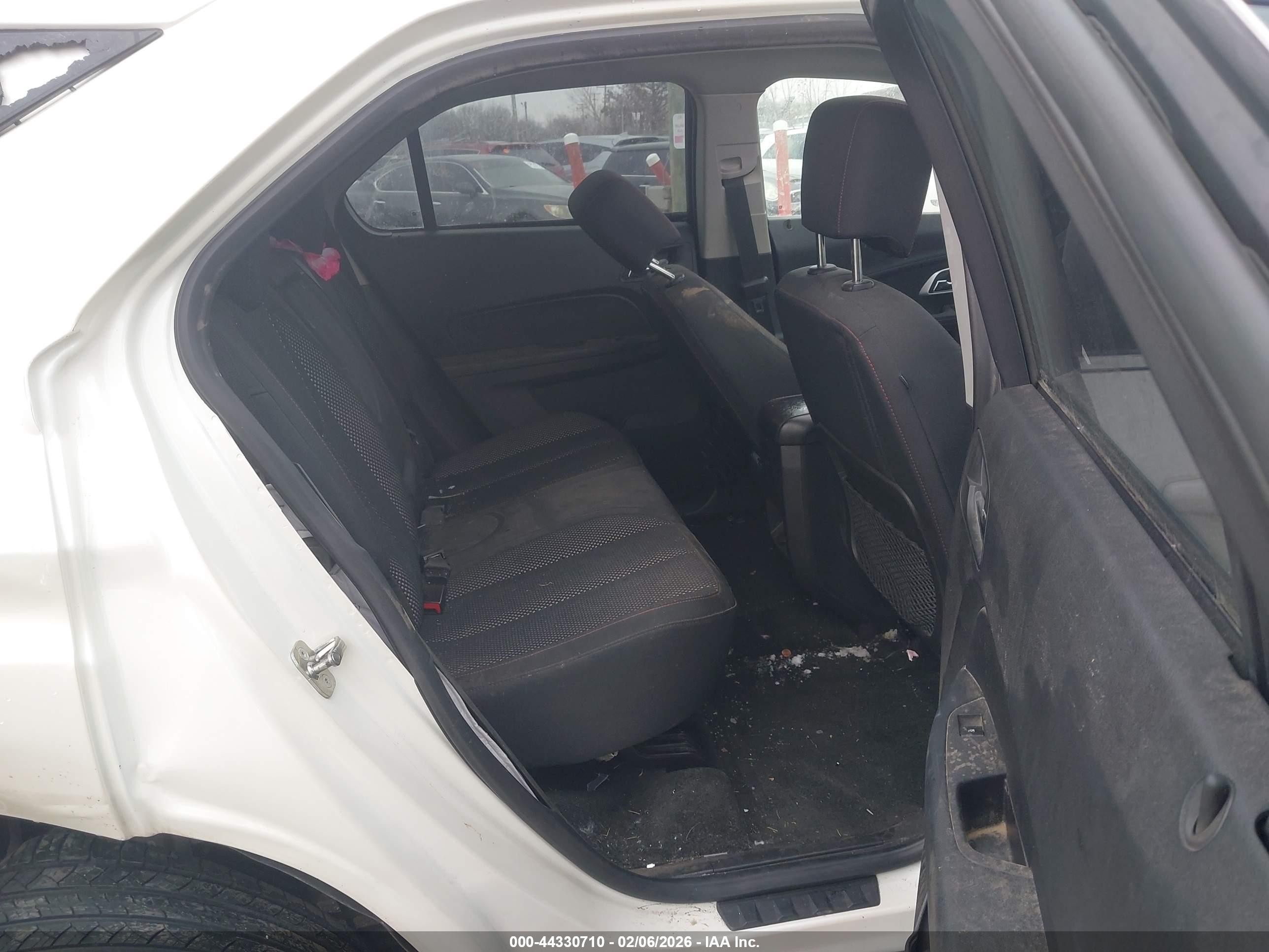 2012 Chevrolet Equinox 1lt White vin: 2GNALDEK0C1298904
