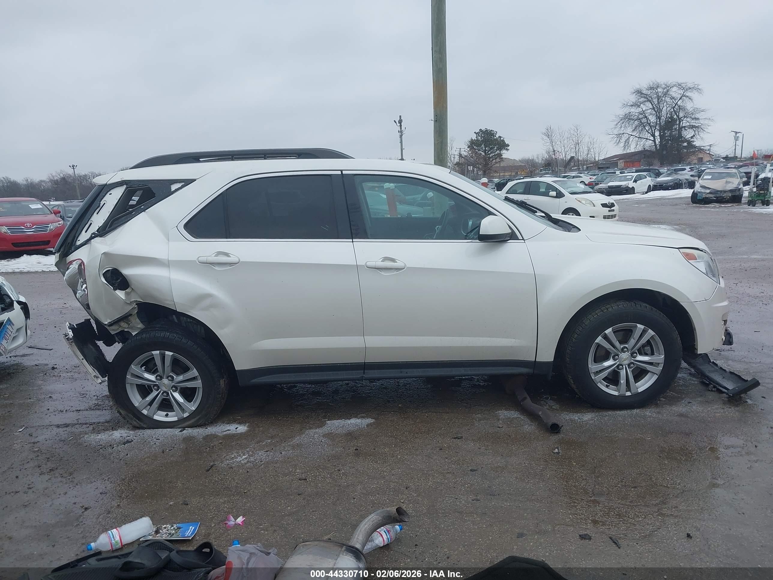 2012 Chevrolet Equinox 1lt White vin: 2GNALDEK0C1298904