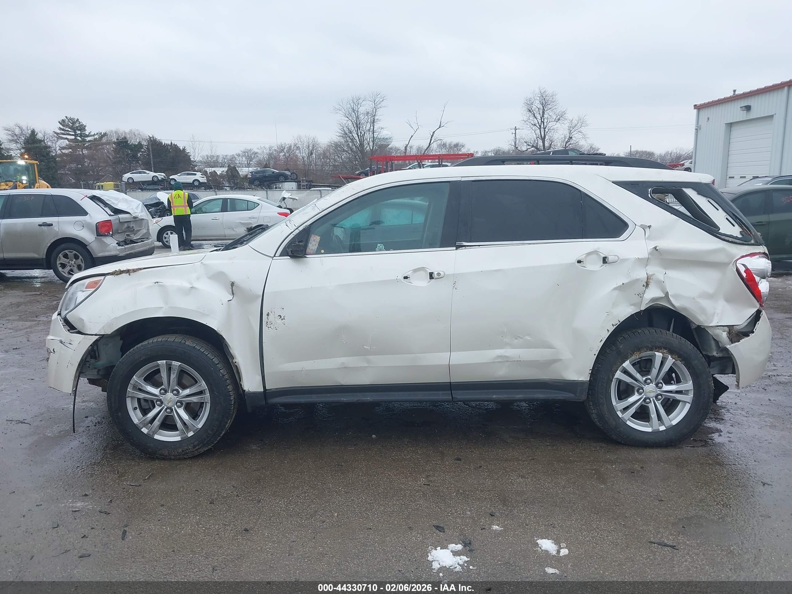 2012 Chevrolet Equinox 1lt White vin: 2GNALDEK0C1298904