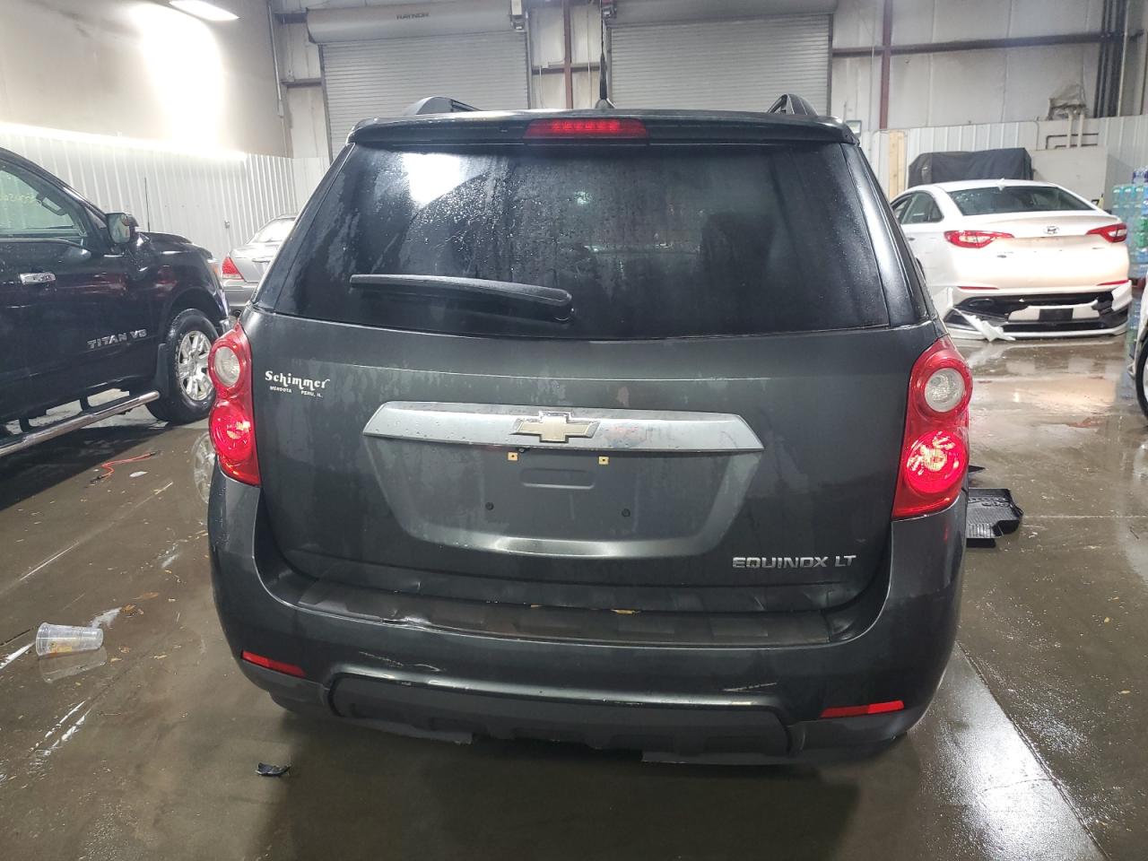2012 Chevrolet Equinox Lt Gray vin: 2GNALDEK0C1334185