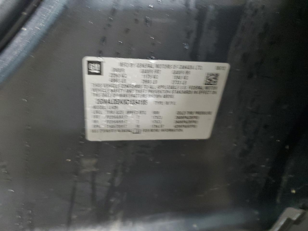 2012 Chevrolet Equinox Lt Gray vin: 2GNALDEK0C1334185