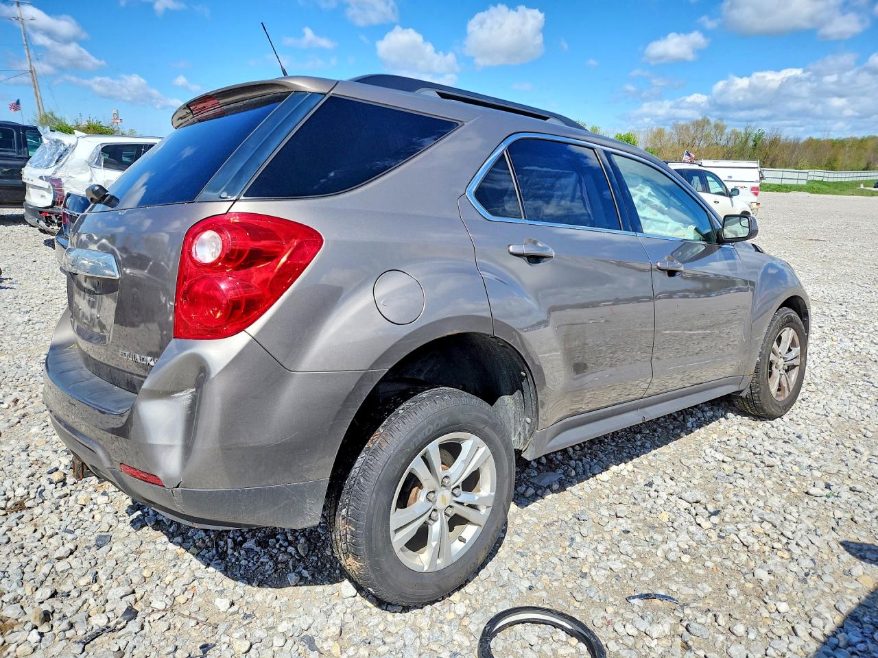 2012 Chevrolet Equinox Lt Tan vin: 2GNALDEK0C6156586