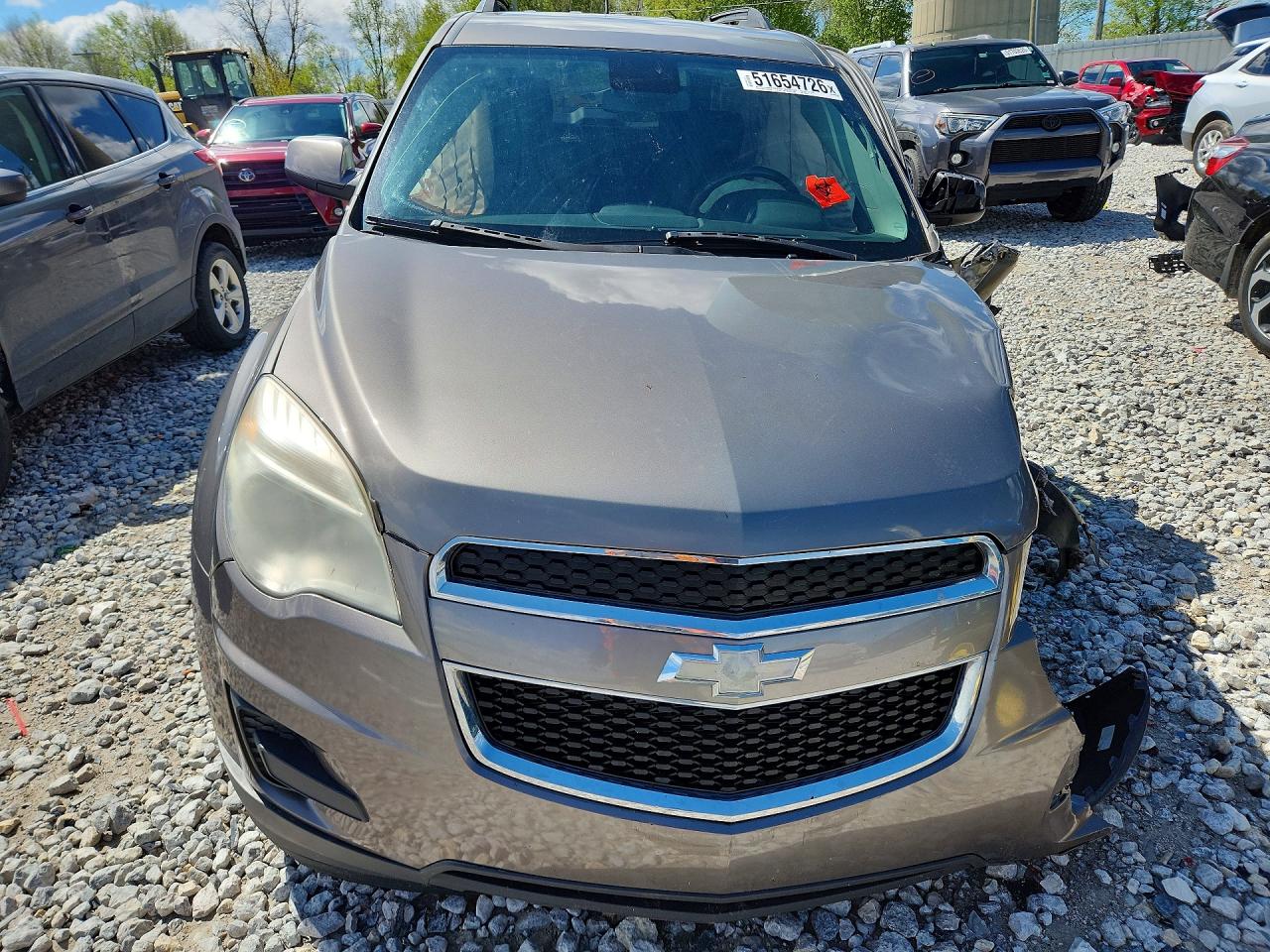 2012 Chevrolet Equinox Lt Tan vin: 2GNALDEK0C6156586