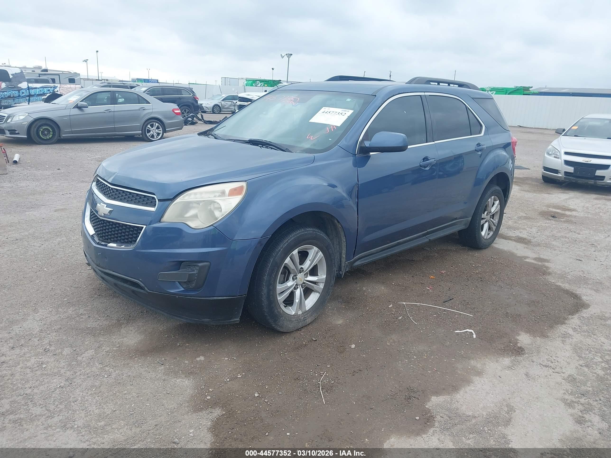 2012 Chevrolet Equinox 1lt Синий vin: 2GNALDEK0C6164882