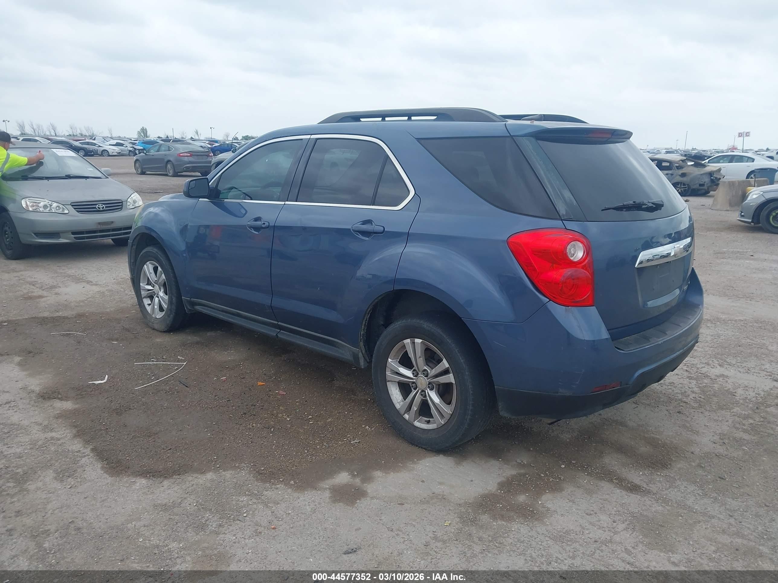 2012 Chevrolet Equinox 1lt Синий vin: 2GNALDEK0C6164882
