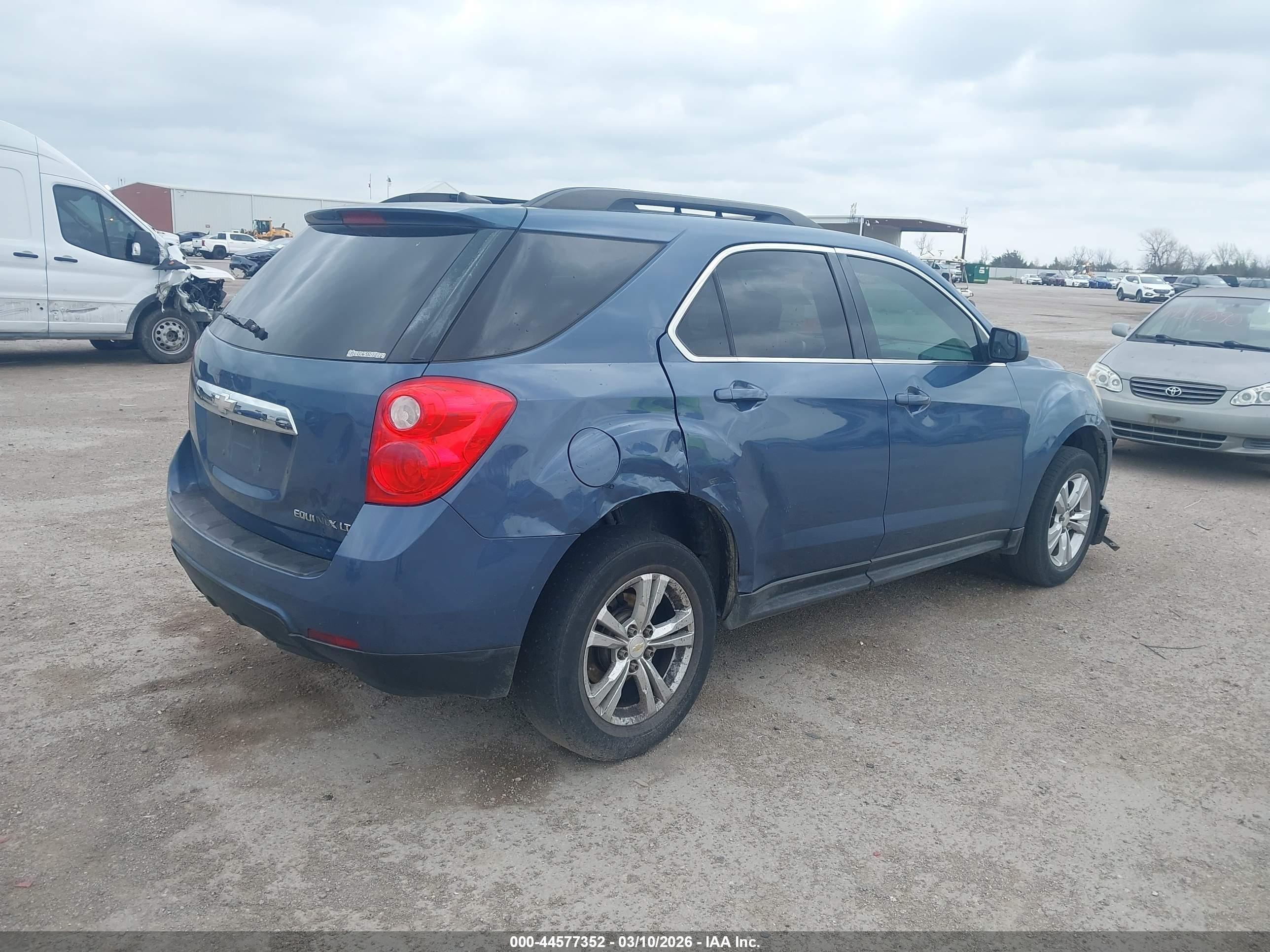 2012 Chevrolet Equinox 1lt Синий vin: 2GNALDEK0C6164882