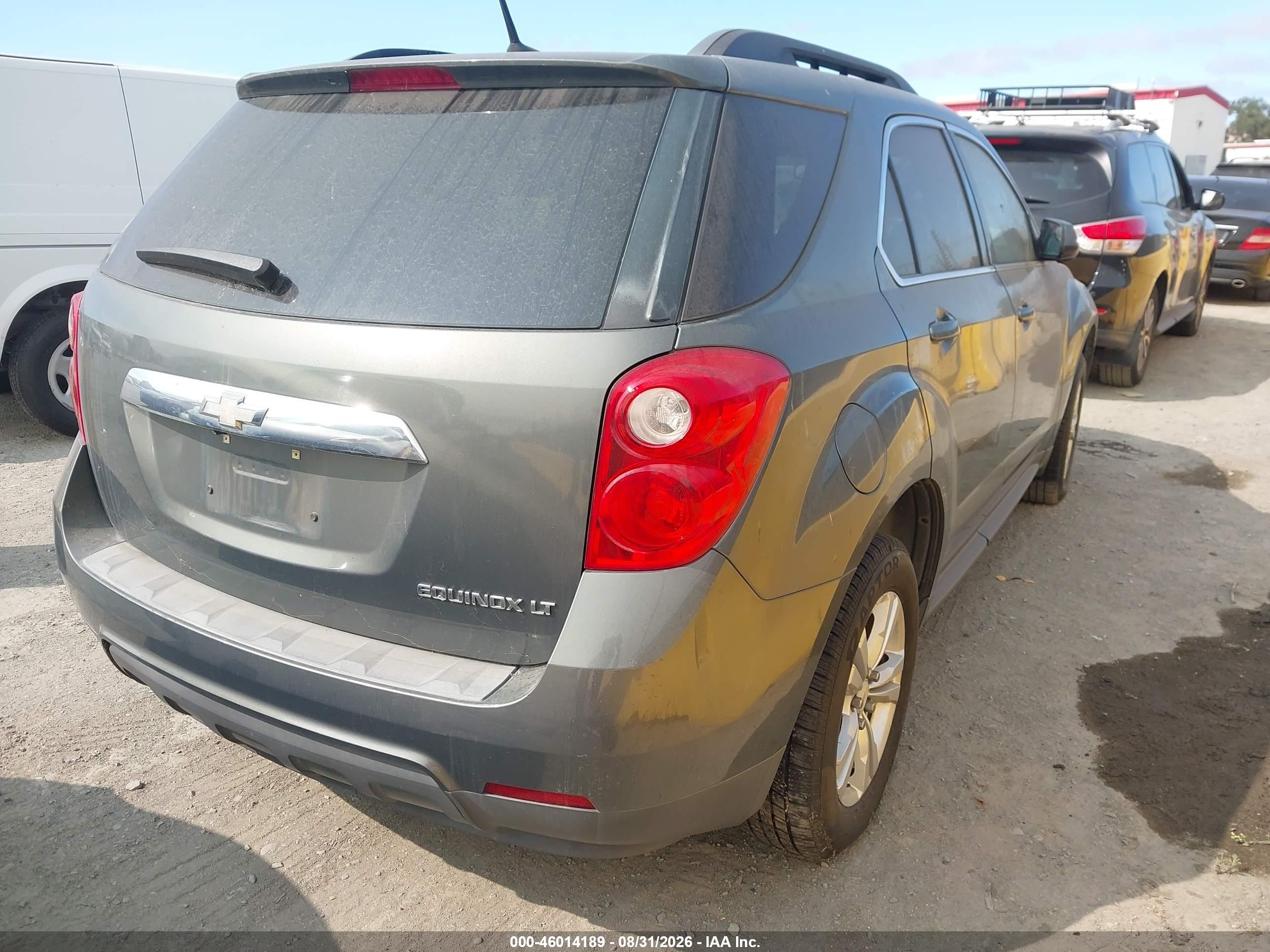 2012 Chevrolet Equinox 1lt Gray vin: 2GNALDEK0C6354777