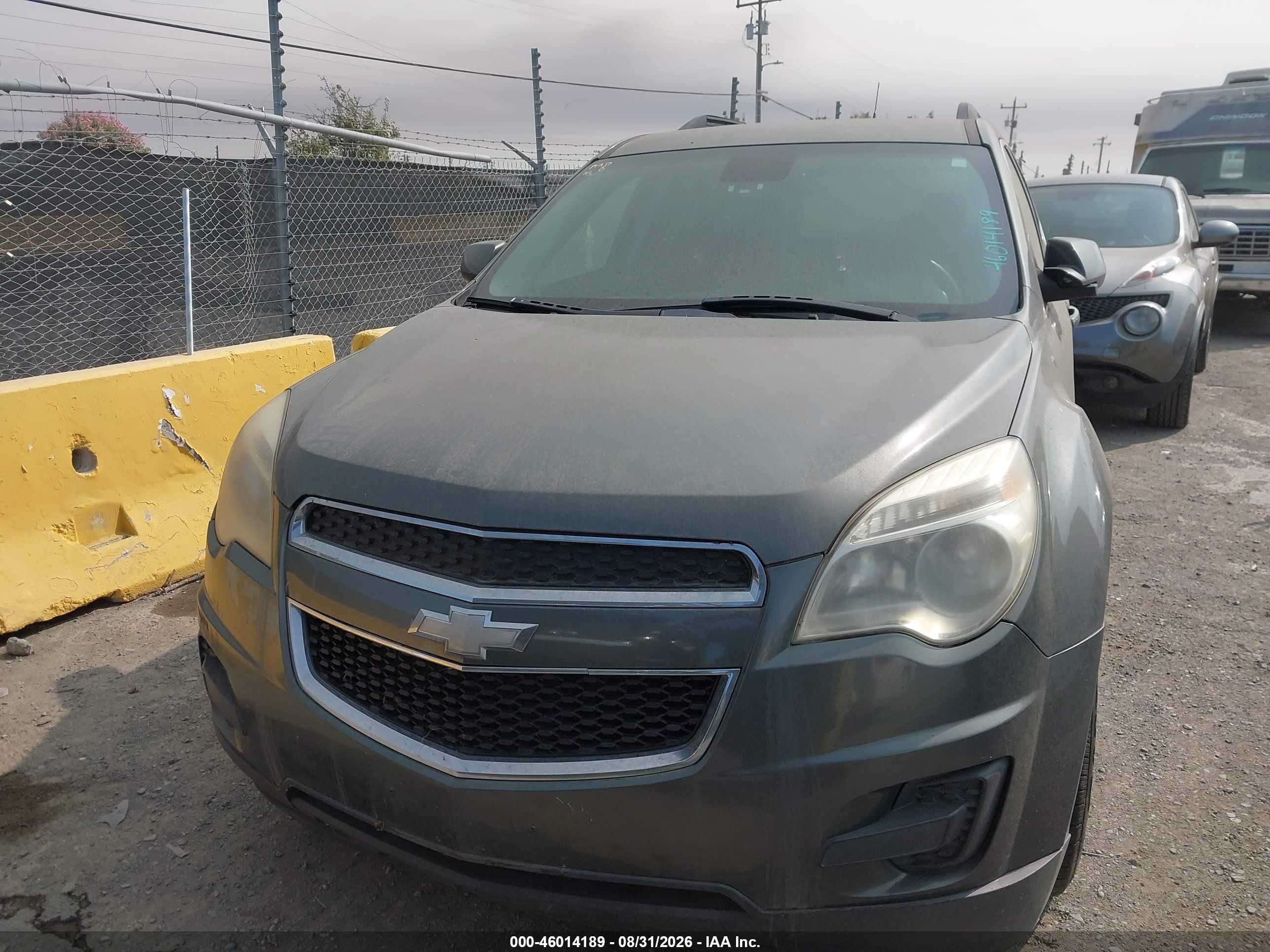 2012 Chevrolet Equinox 1lt Gray vin: 2GNALDEK0C6354777