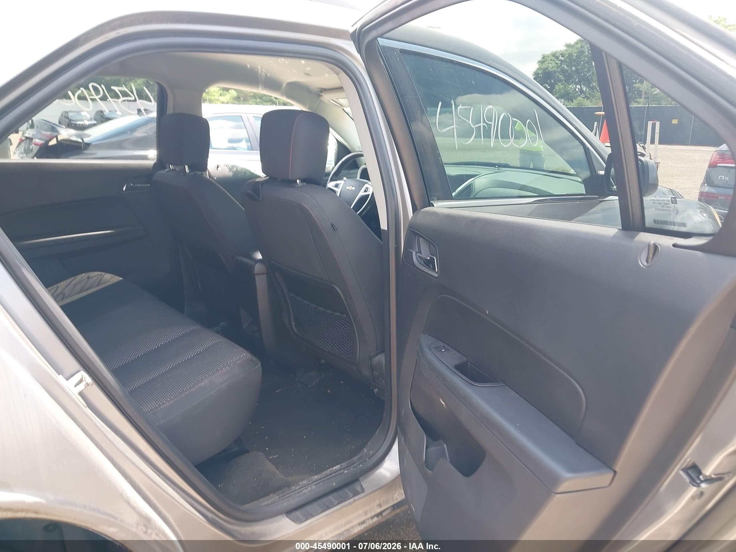 2012 Chevrolet Equinox Lt W/1lt Серебряный vin: 2GNALDEK0C6372700