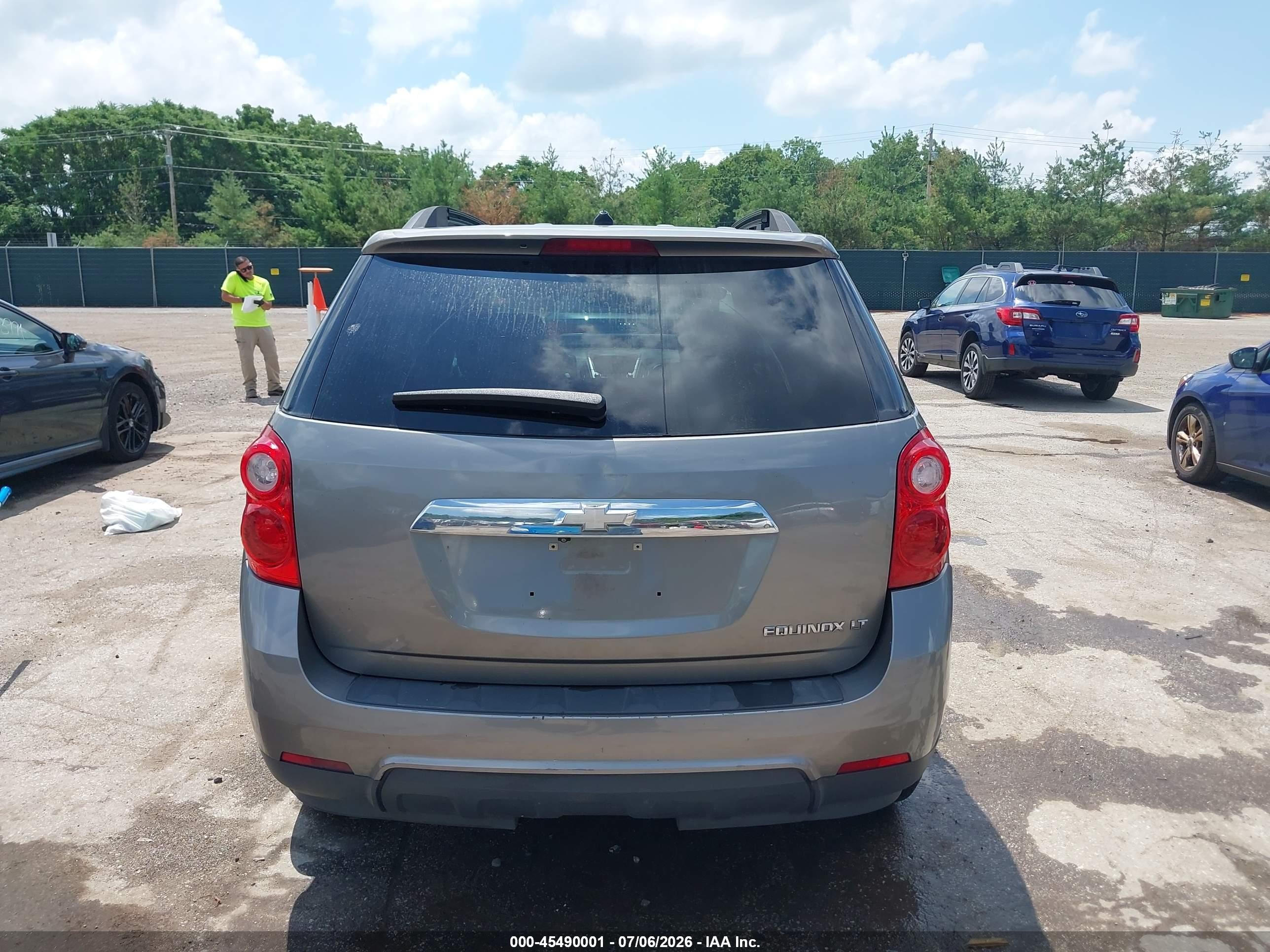 2012 Chevrolet Equinox Lt W/1lt Серебряный vin: 2GNALDEK0C6372700