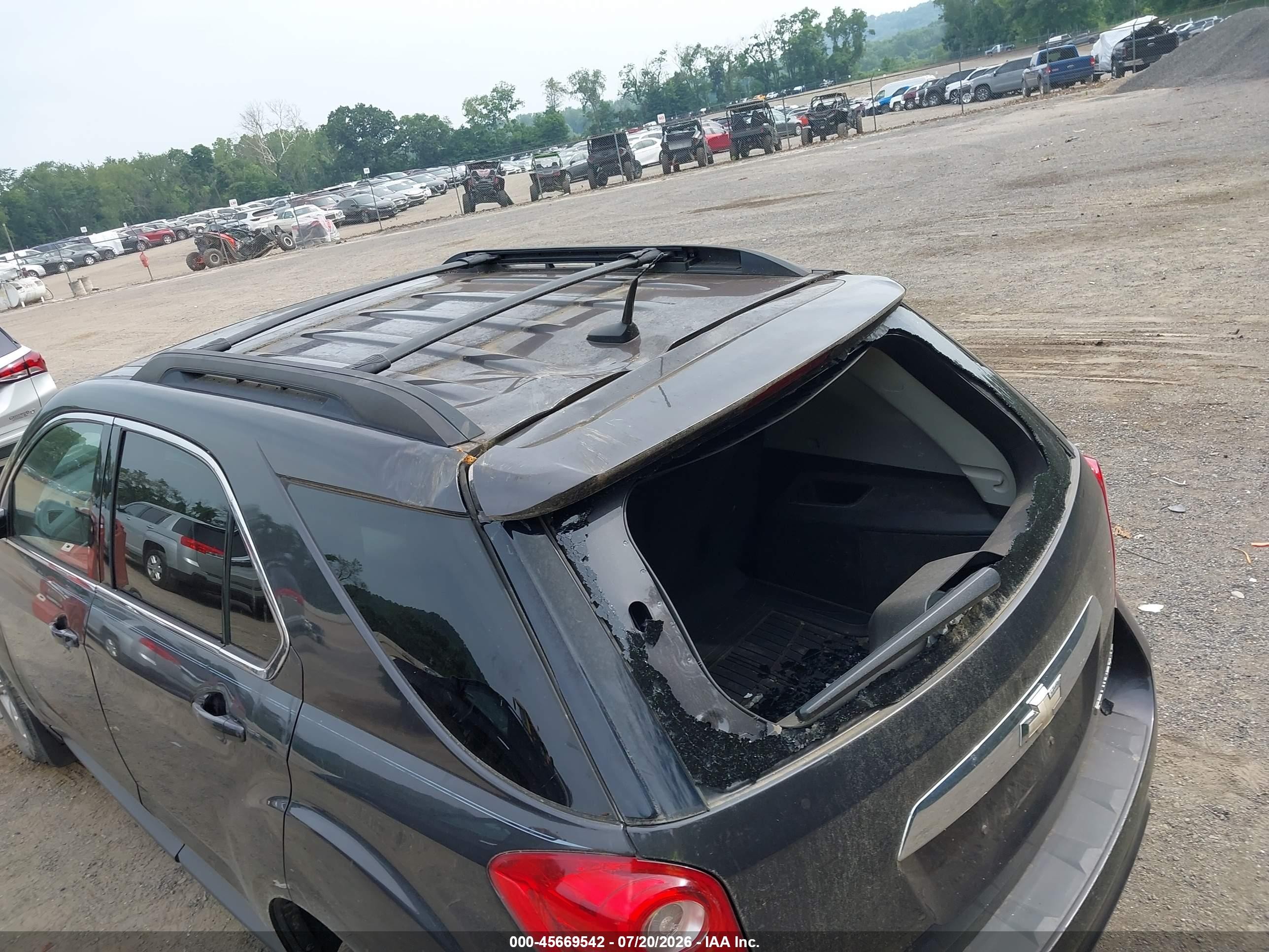 2013 Chevrolet Equinox Lt Серый vin: 2GNALDEK0D6131558