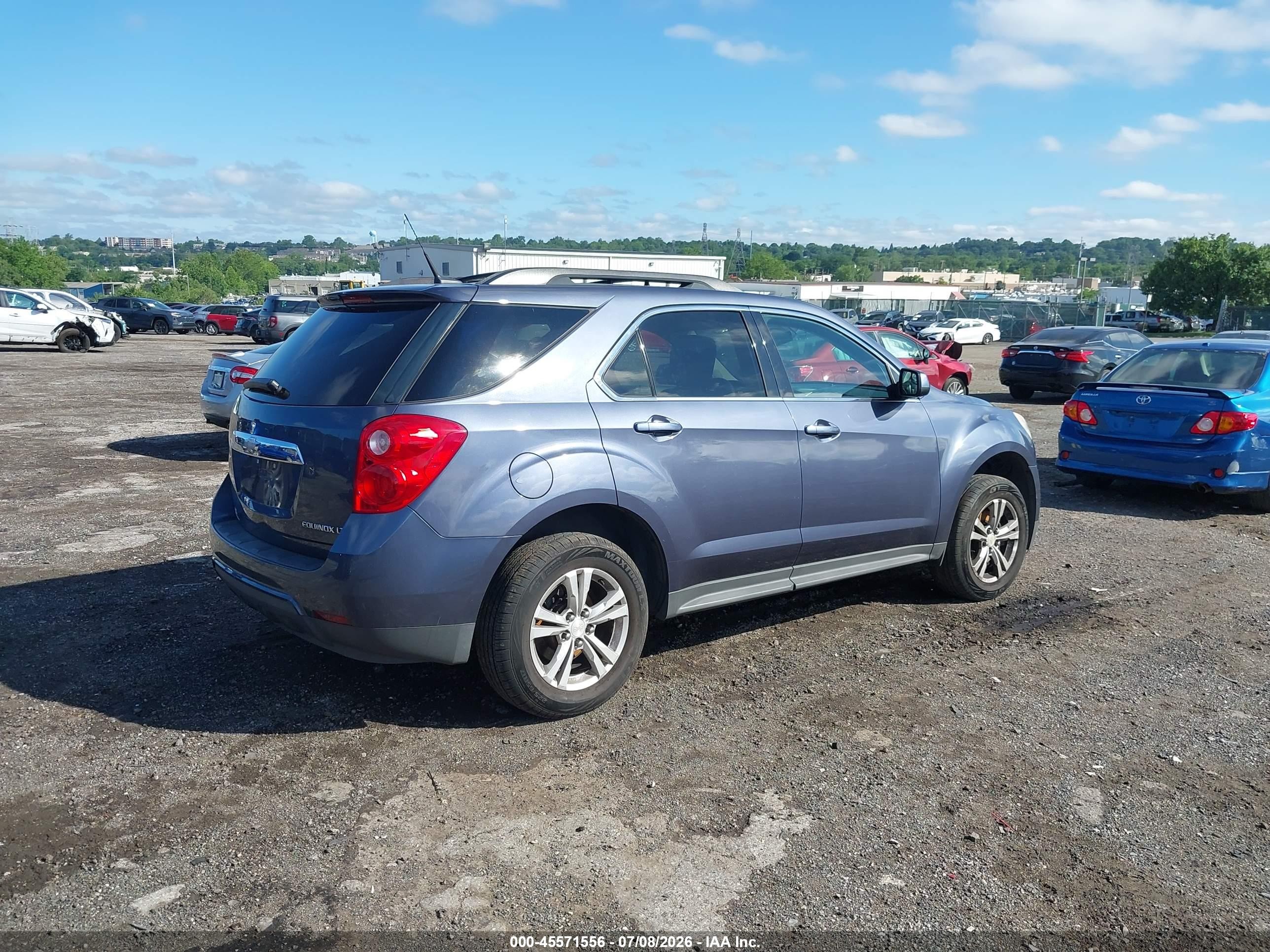 2013 Chevrolet Equinox Lt Navy vin: 2GNALDEK0D6145654