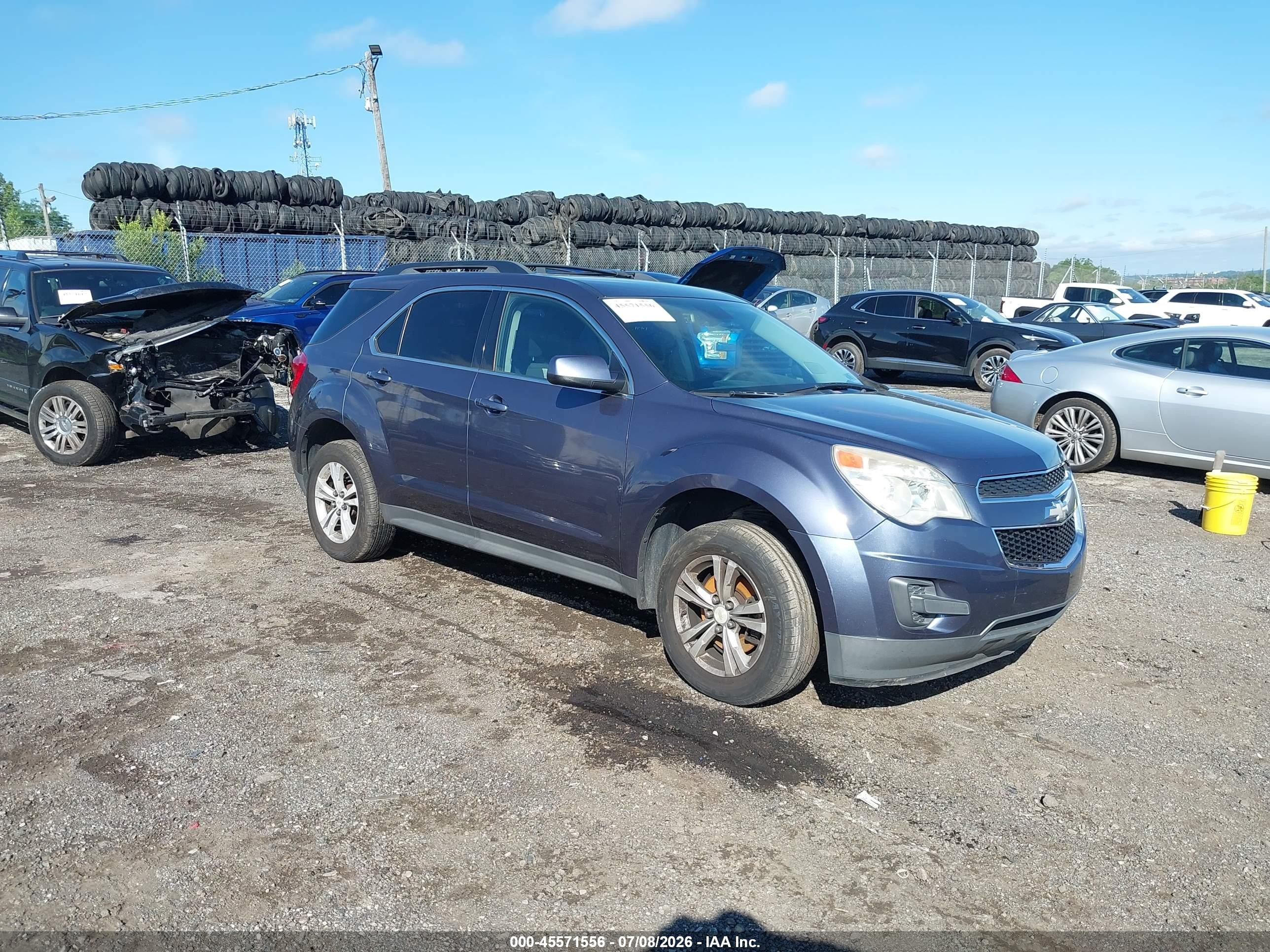 2013 Chevrolet Equinox Lt Navy vin: 2GNALDEK0D6145654