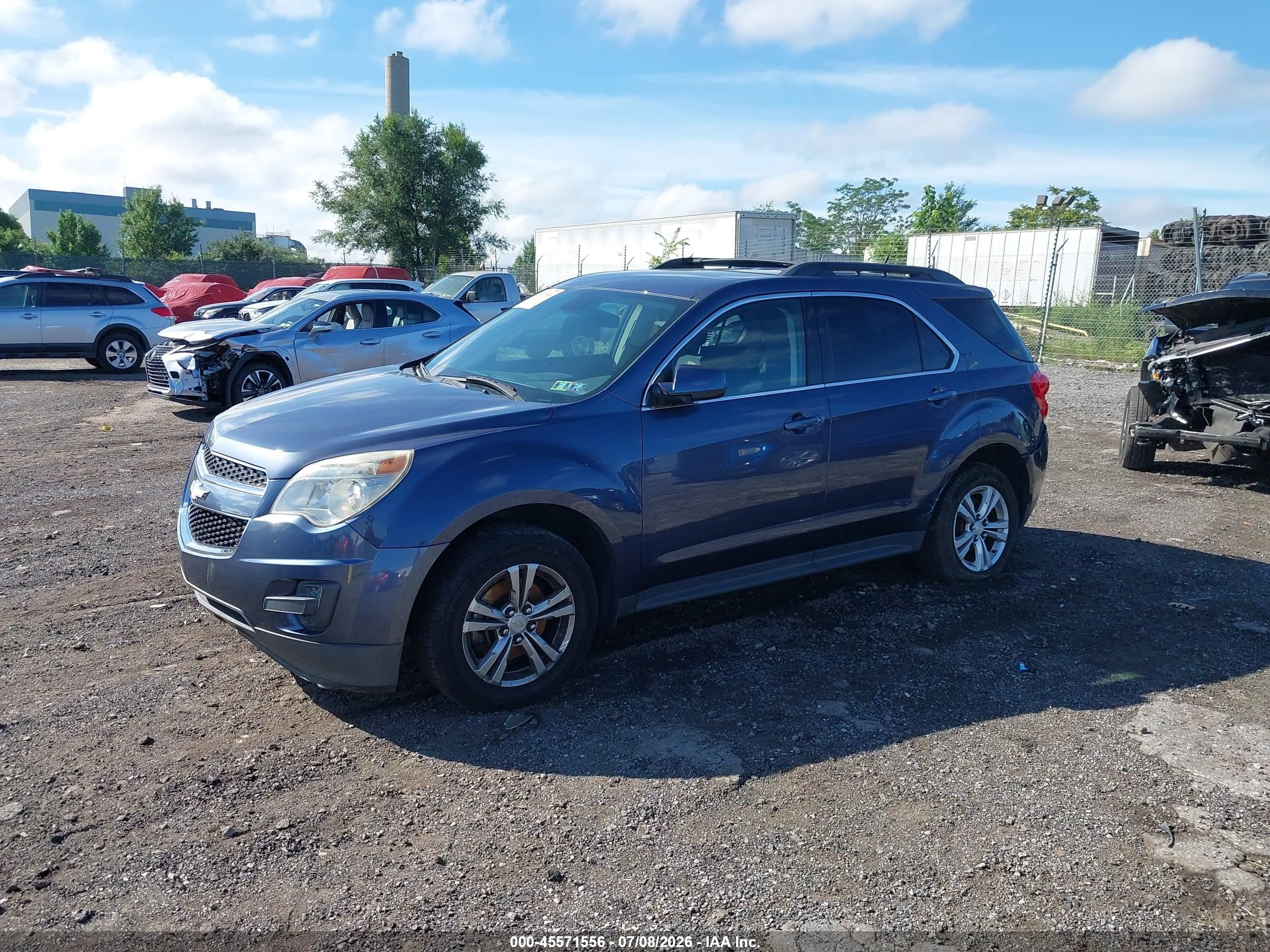 2013 Chevrolet Equinox Lt Navy vin: 2GNALDEK0D6145654