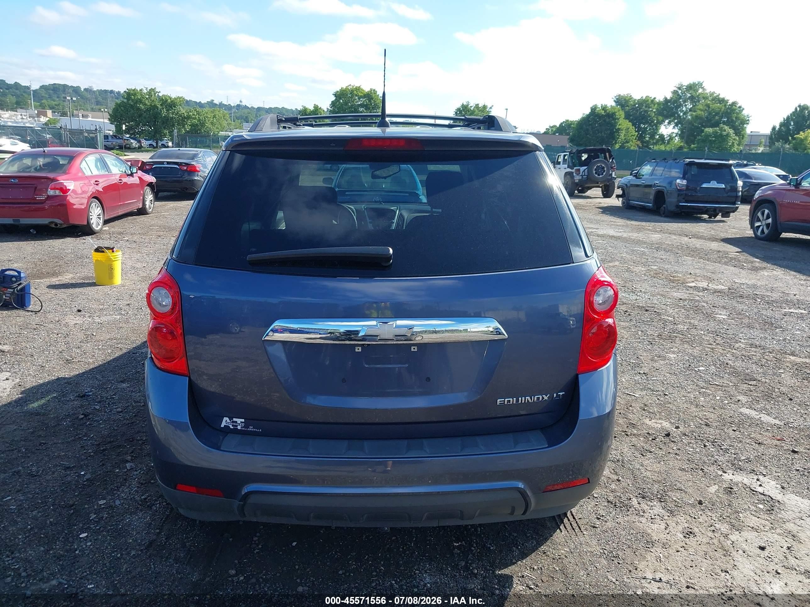 2013 Chevrolet Equinox Lt Navy vin: 2GNALDEK0D6145654
