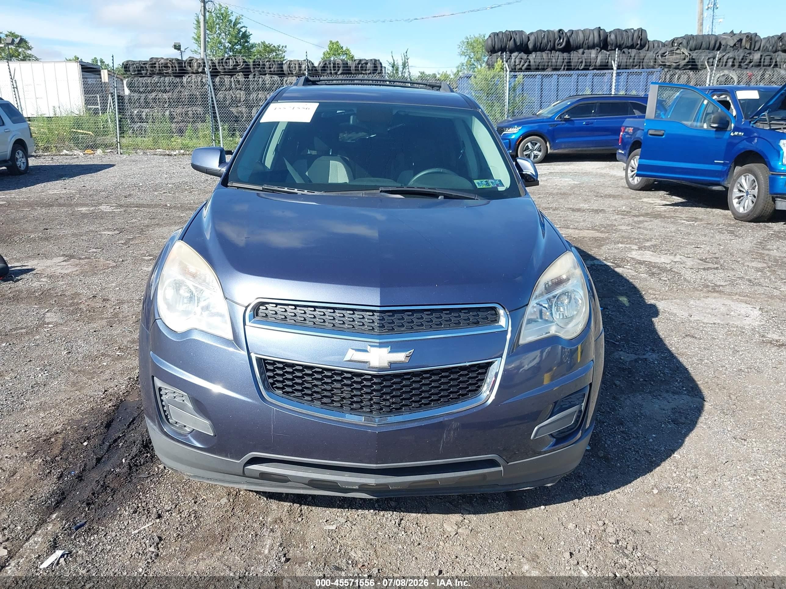 2013 Chevrolet Equinox Lt Navy vin: 2GNALDEK0D6145654