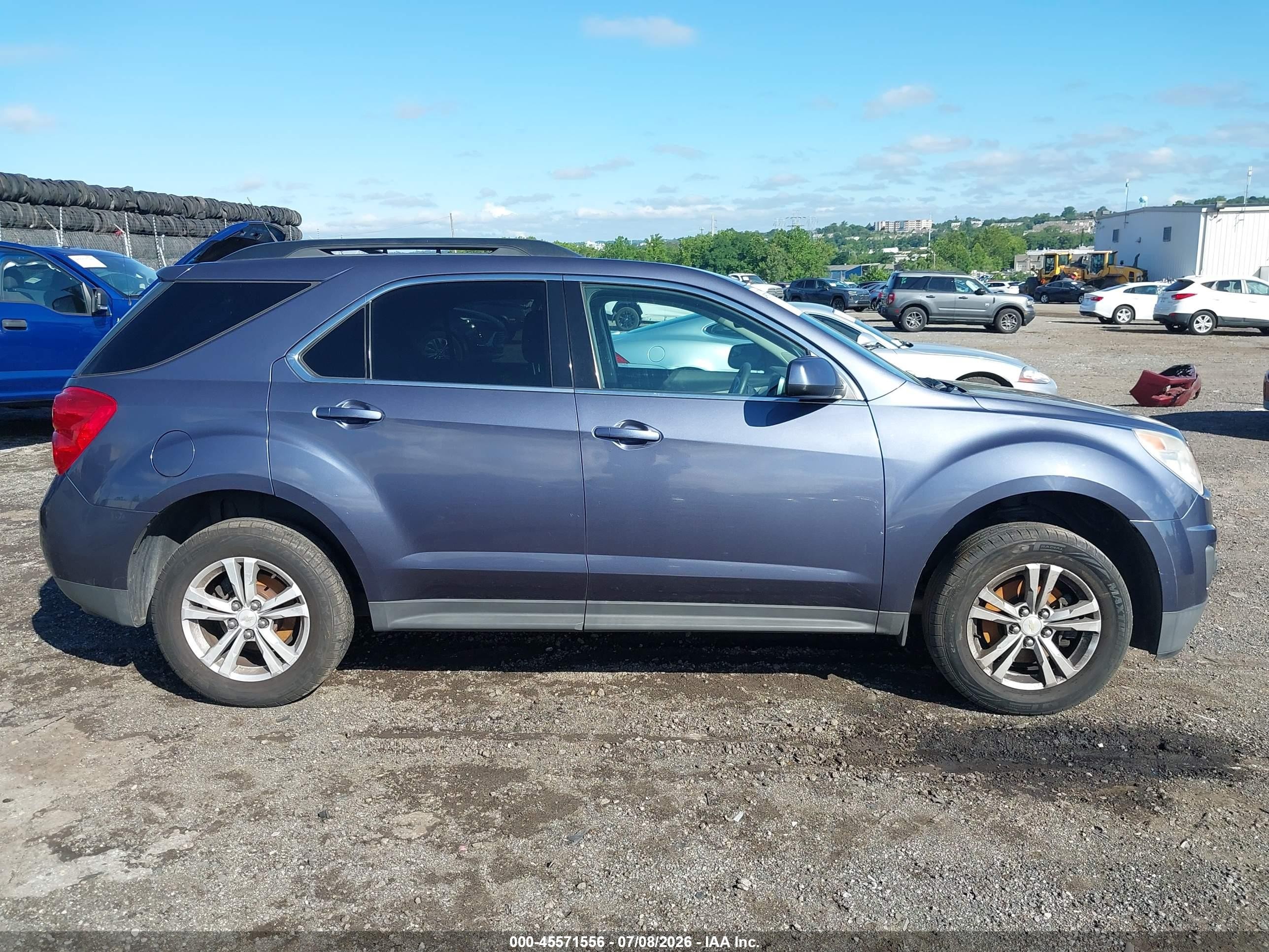 2013 Chevrolet Equinox Lt Navy vin: 2GNALDEK0D6145654