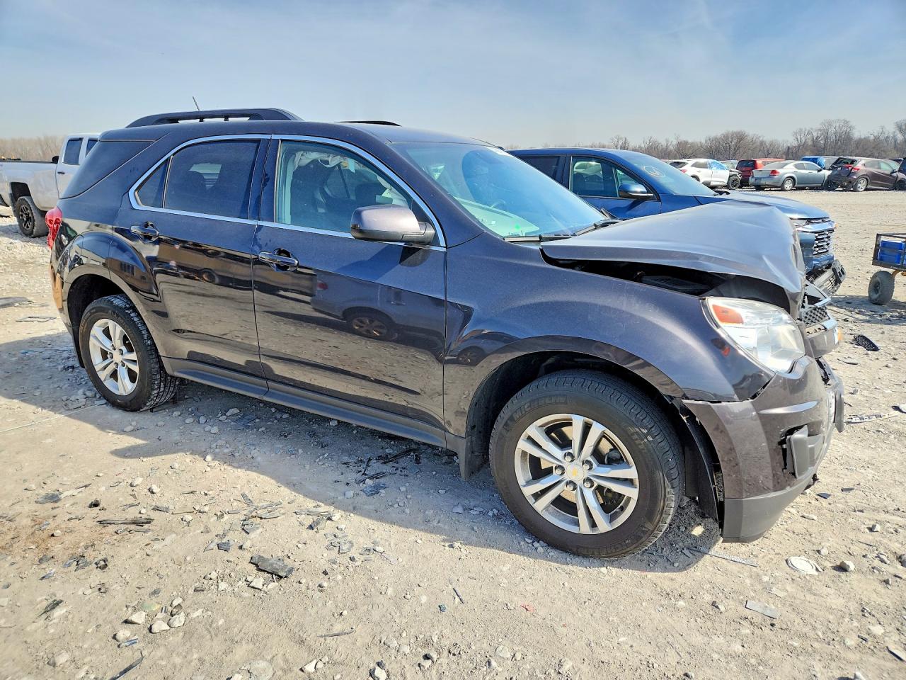 2013 Chevrolet Equinox Lt Угольный vin: 2GNALDEK0D6173258
