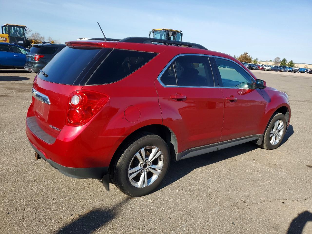 2013 Chevrolet Equinox Lt Red vin: 2GNALDEK0D6175138
