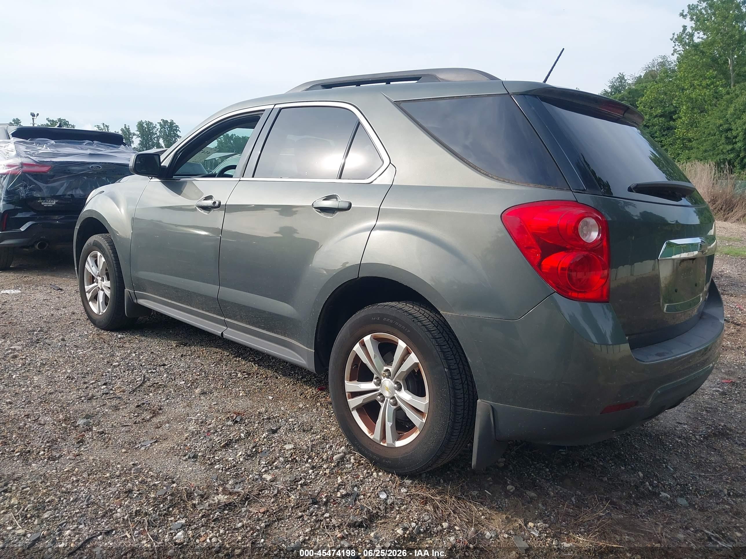 2013 Chevrolet Equinox Lt Gray vin: 2GNALDEK0D6266197