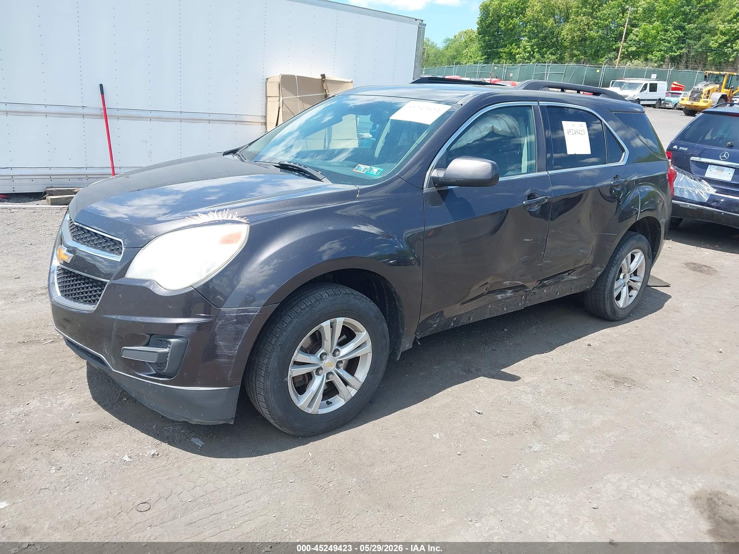 2013 Chevrolet Equinox 1lt Gray vin: 2GNALDEK0D6305306