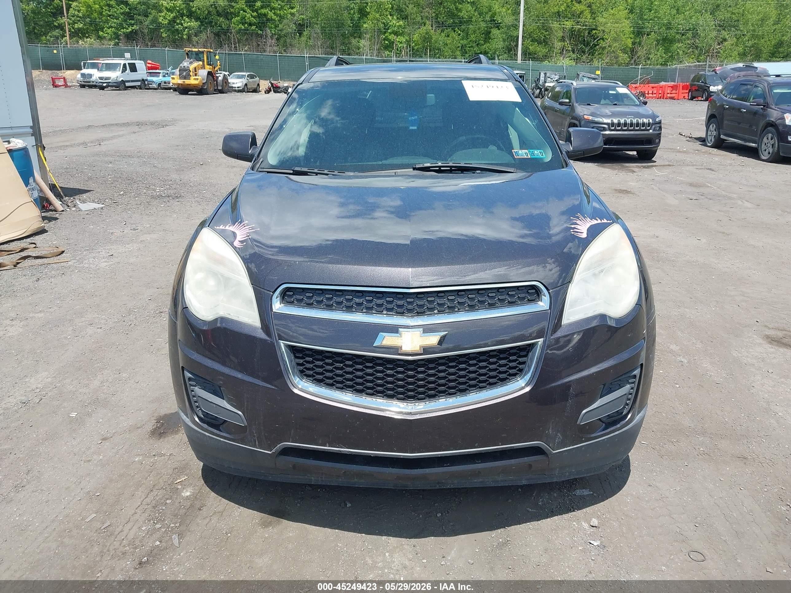 2013 Chevrolet Equinox 1lt Gray vin: 2GNALDEK0D6305306