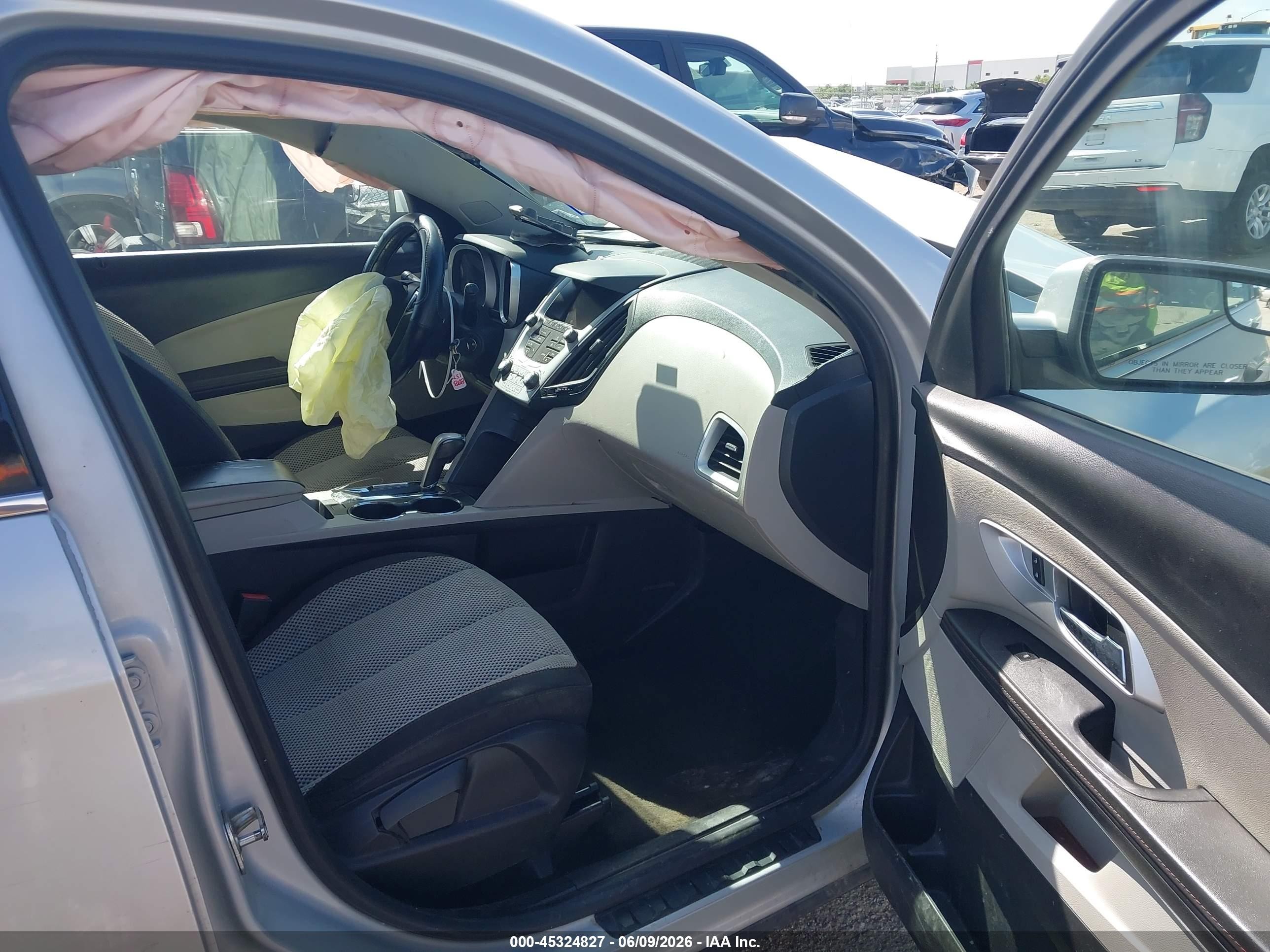 2013 Chevrolet Equinox 1lt Silver vin: 2GNALDEK0D6355011