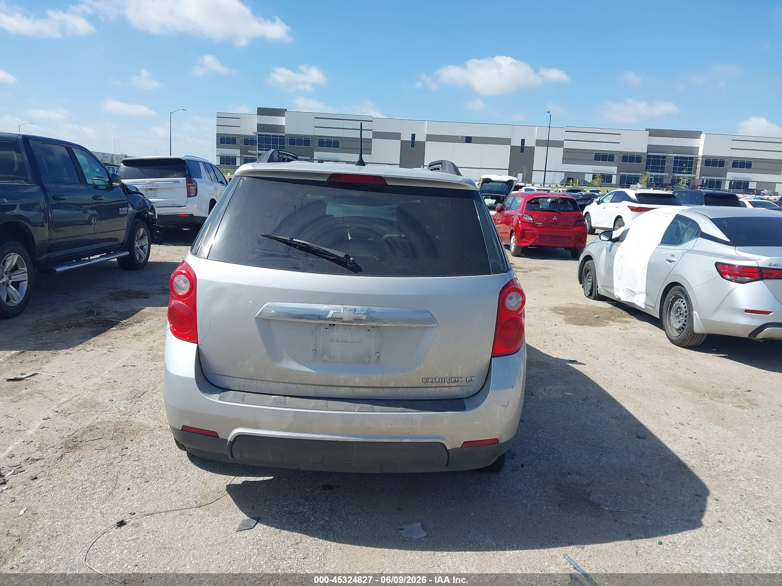 2013 Chevrolet Equinox 1lt Silver vin: 2GNALDEK0D6355011