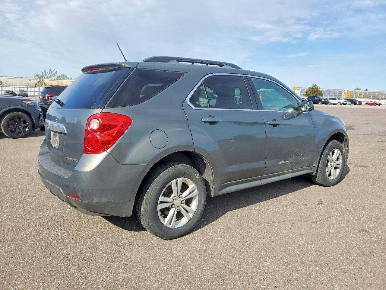 2013 Chevrolet Equinox Lt Gray vin: 2GNALDEK0D6360662