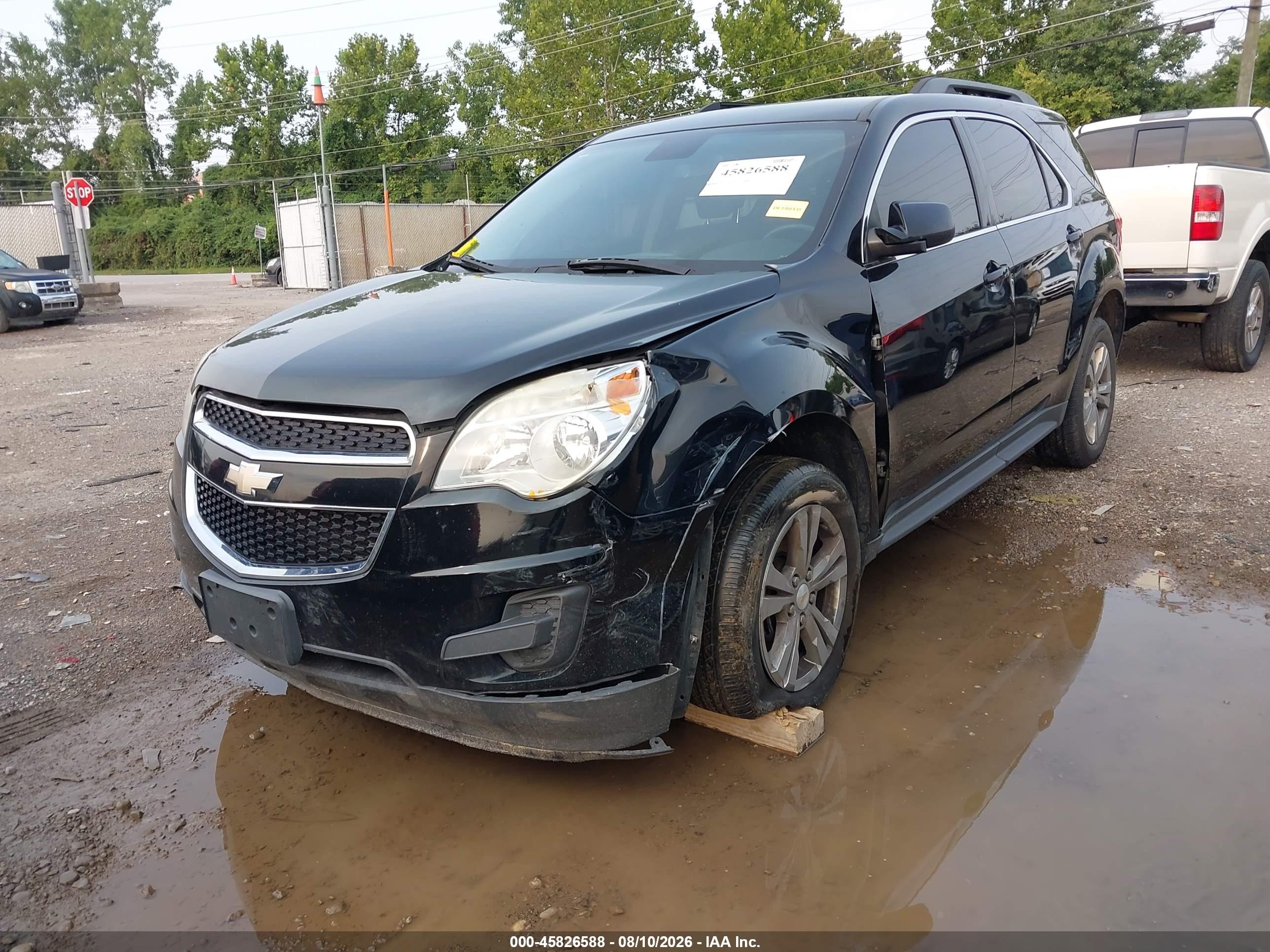 2013 Chevrolet Equinox Lt Black vin: 2GNALDEK0D6405163