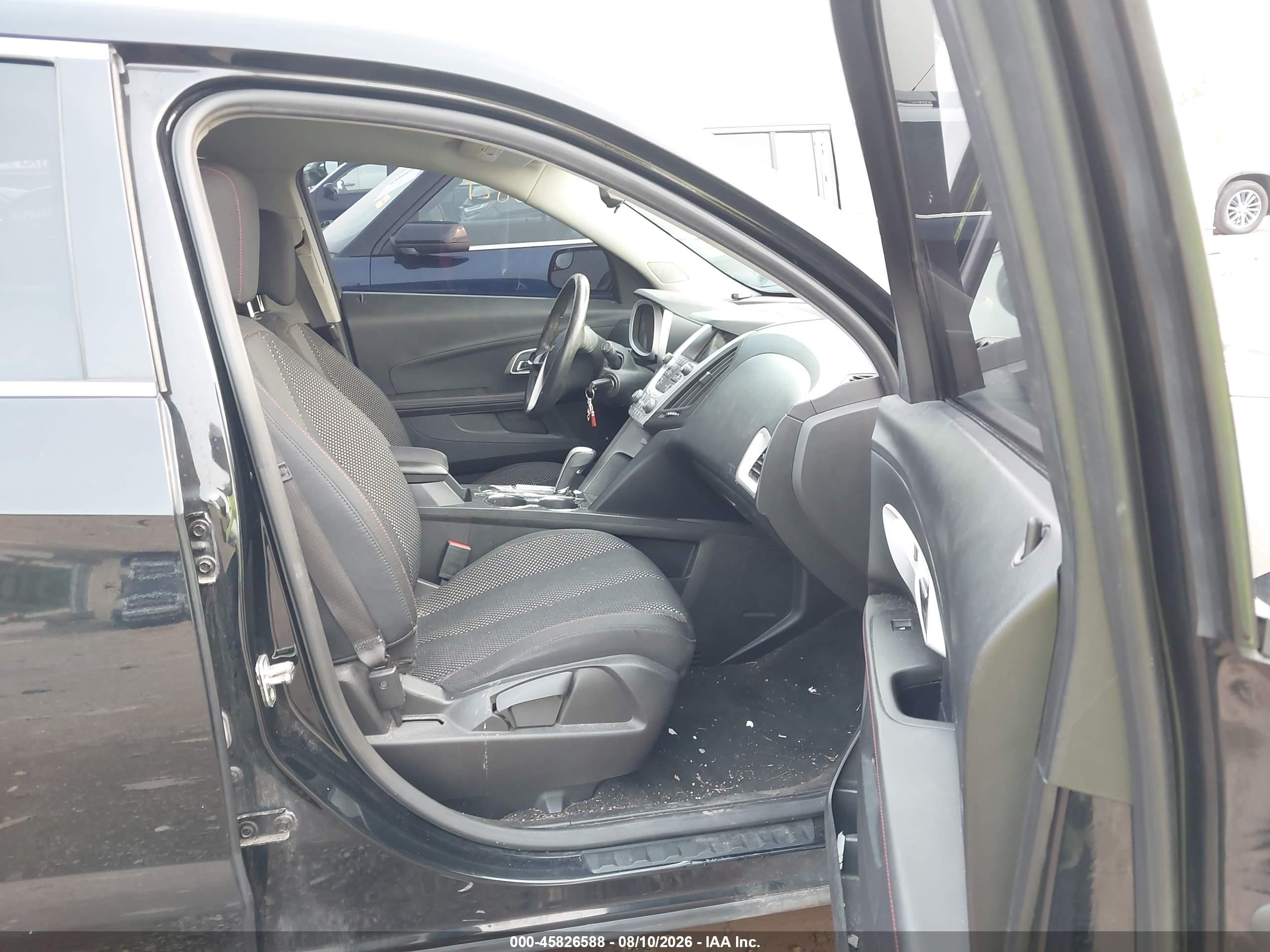 2013 Chevrolet Equinox Lt Black vin: 2GNALDEK0D6405163