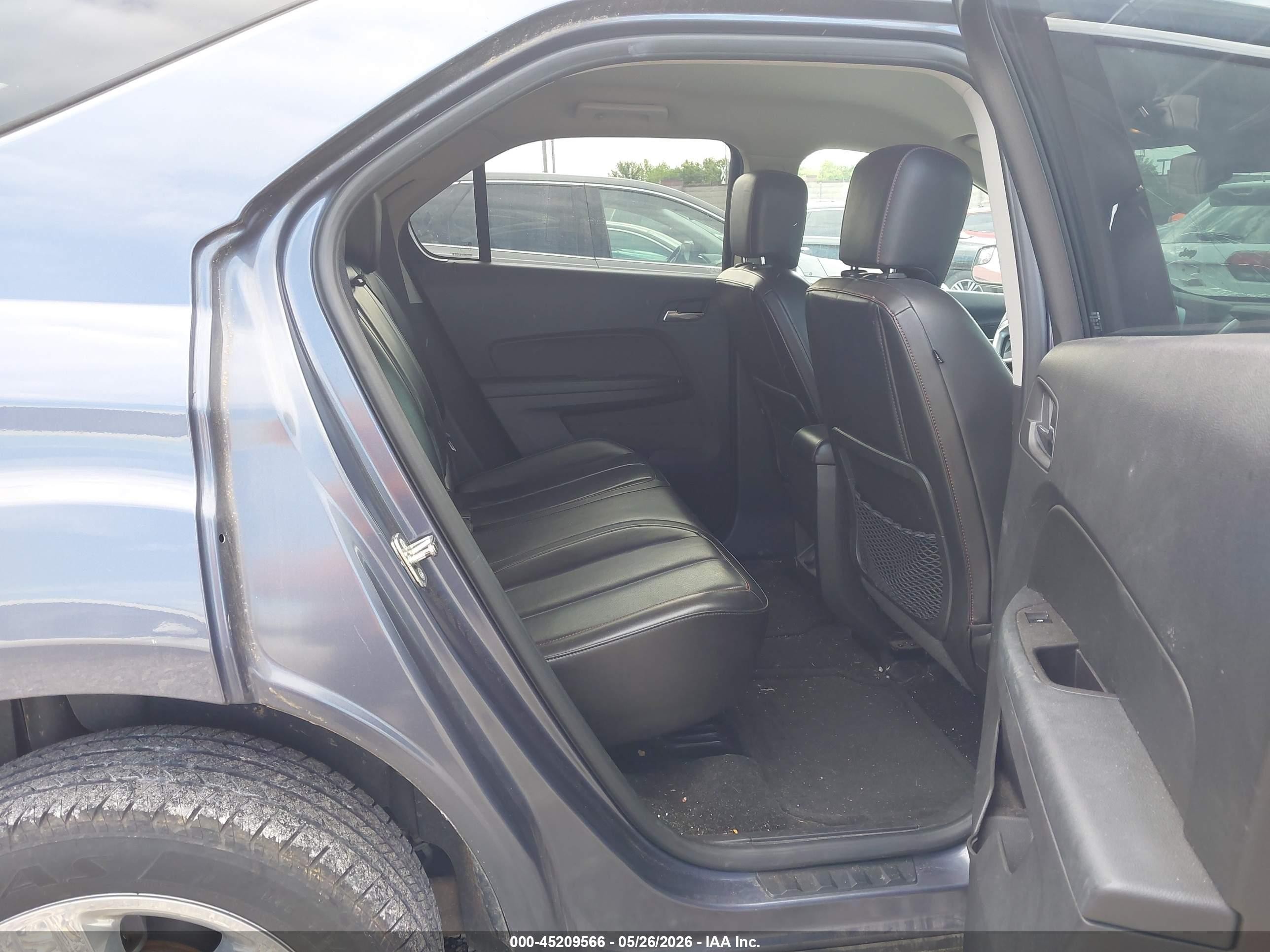2014 Chevrolet Equinox Ltz Gray vin: 2GNALDEK0E6180227