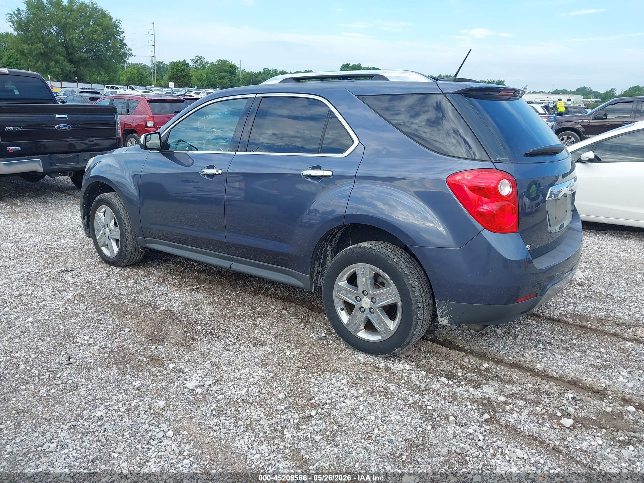 2014 Chevrolet Equinox Ltz Gray vin: 2GNALDEK0E6180227