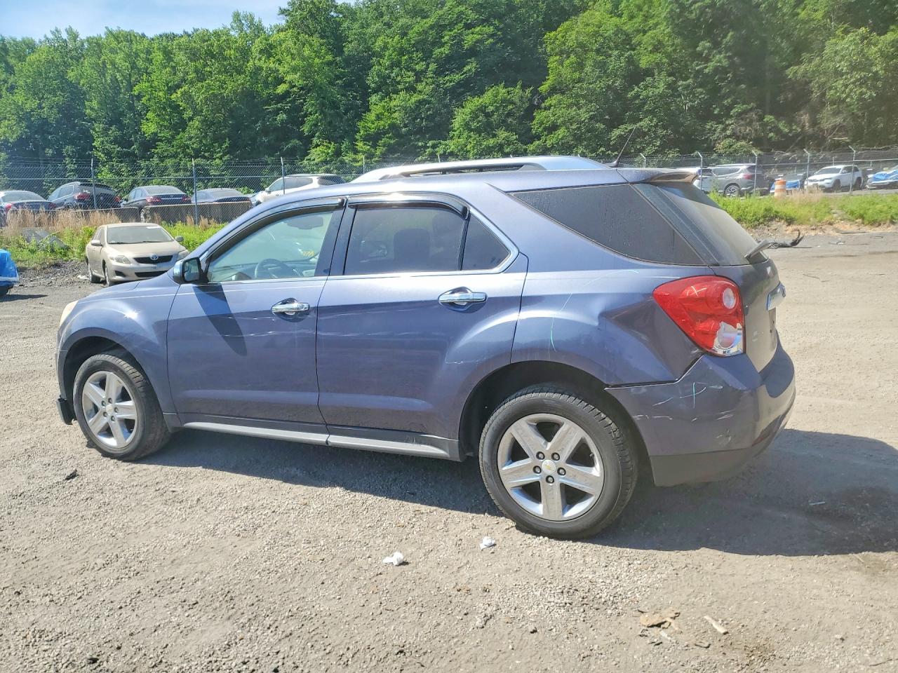 2014 Chevrolet Equinox Ltz Blue vin: 2GNALDEK0E6354099