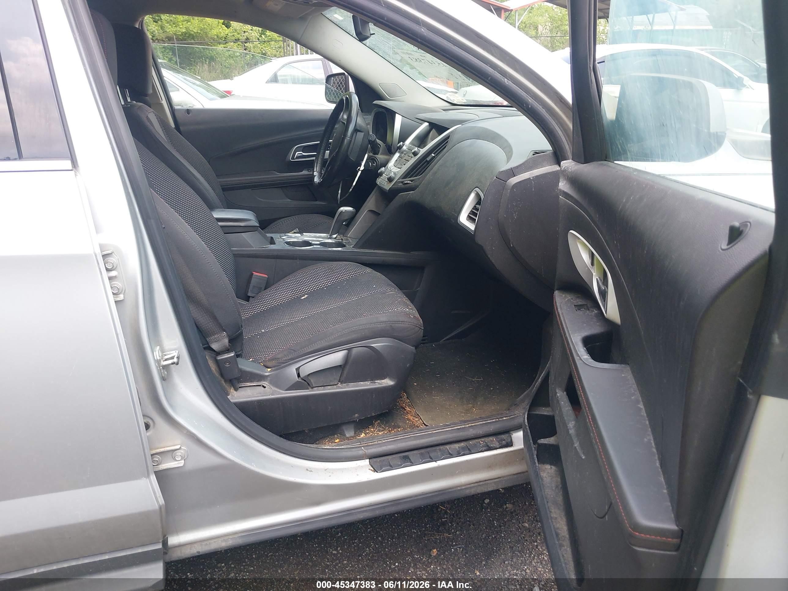 2012 Chevrolet Equinox 1lt Silver vin: 2GNALDEK1C1111749