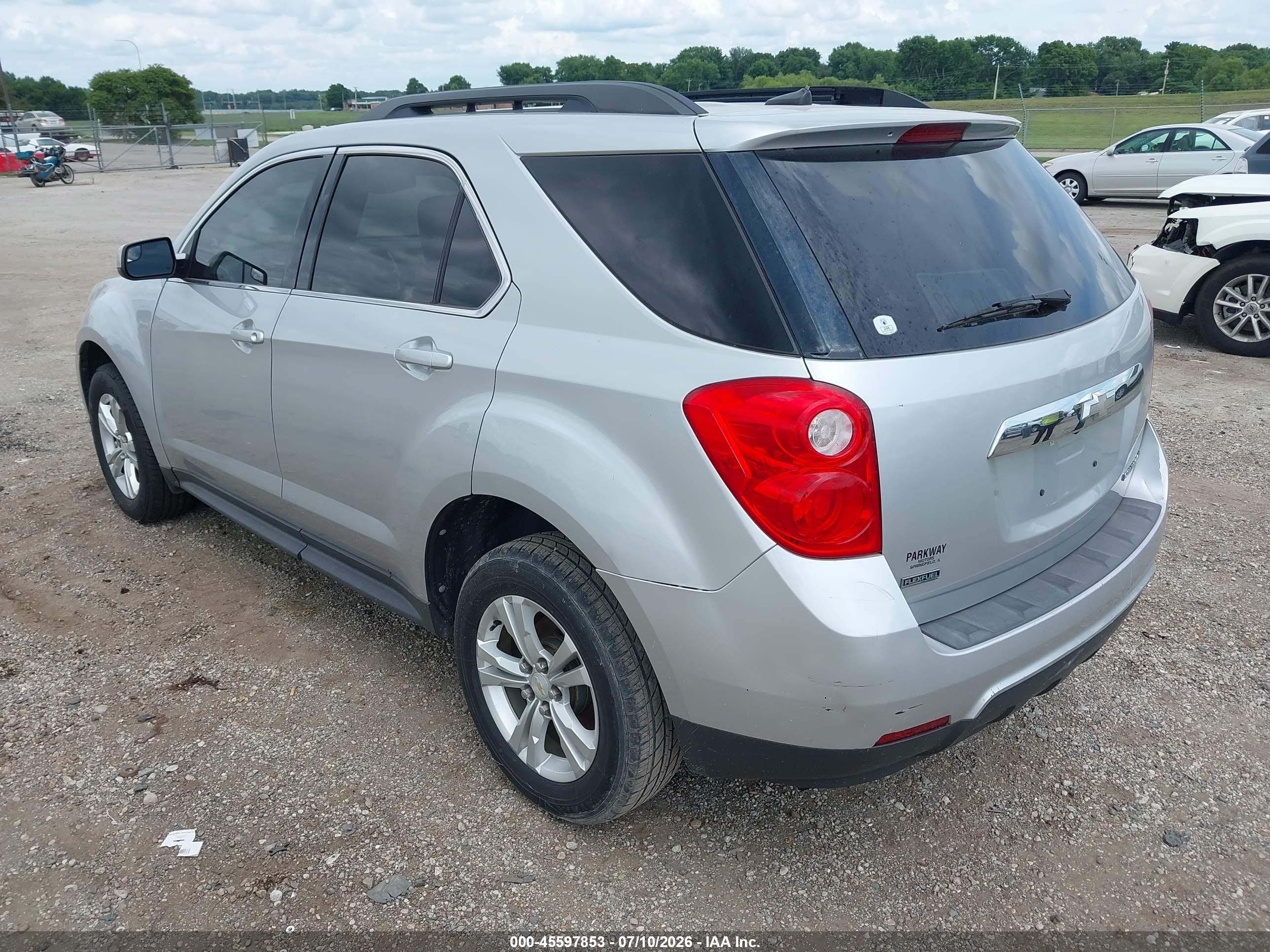 2012 Chevrolet Equinox Lt W/1lt Серебряный vin: 2GNALDEK1C1222494