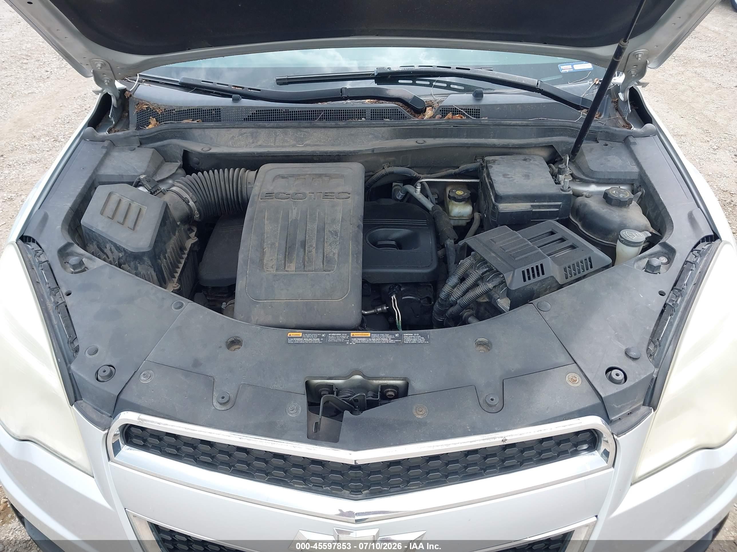 2012 Chevrolet Equinox Lt W/1lt Серебряный vin: 2GNALDEK1C1222494