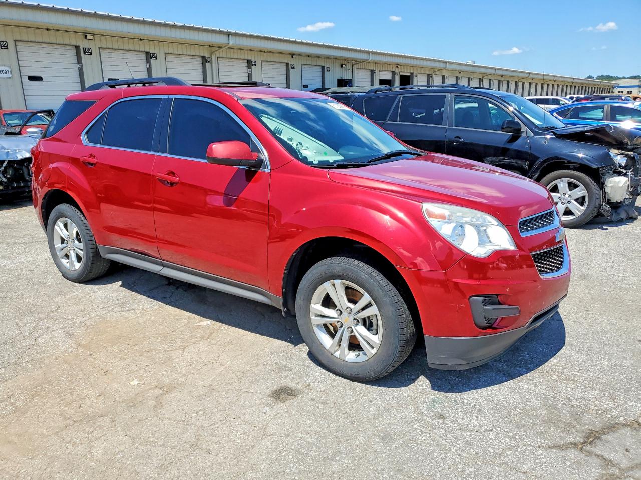 2012 Chevrolet Equinox Lt Красный vin: 2GNALDEK1C1244186