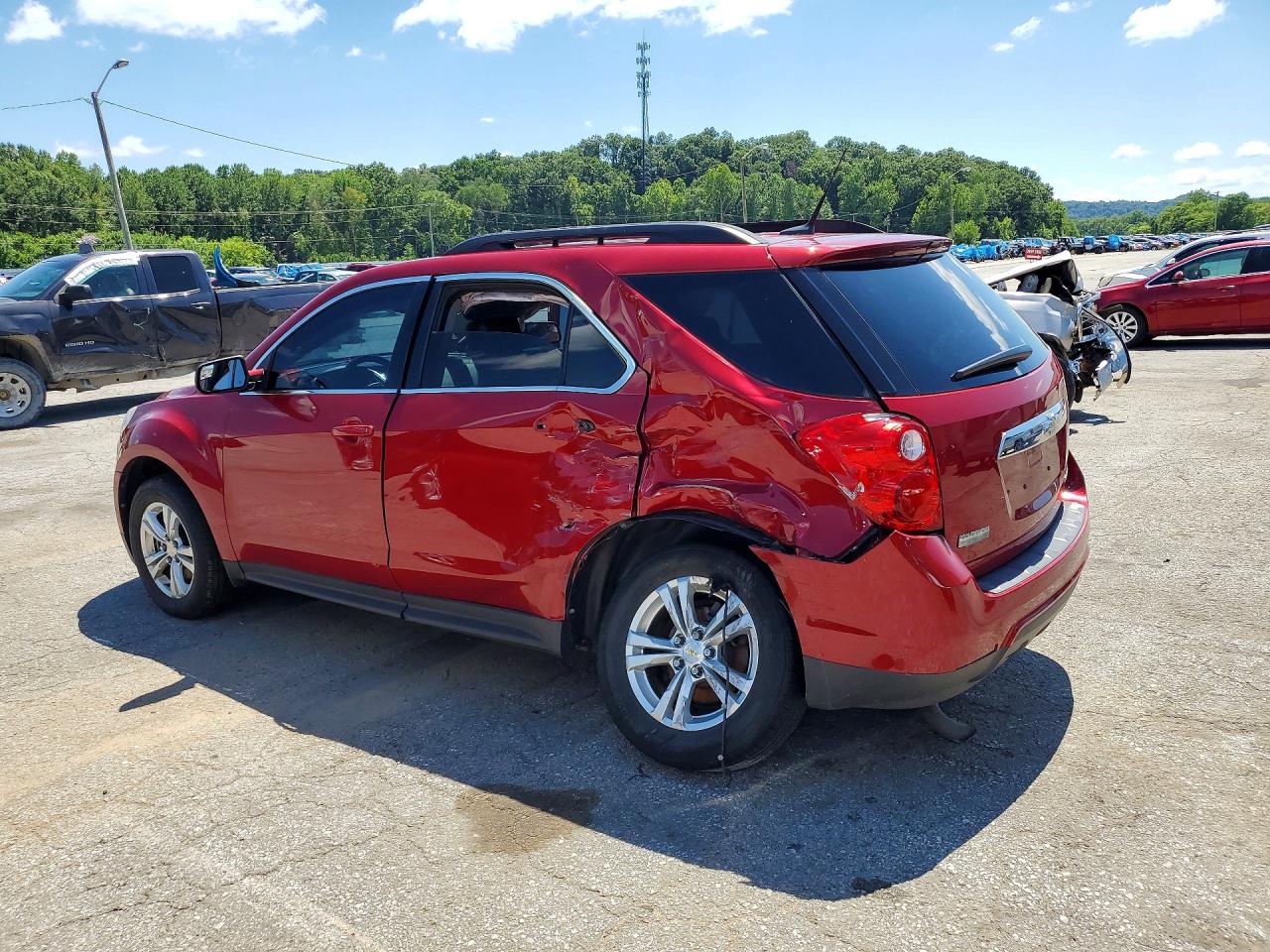 2012 Chevrolet Equinox Lt Красный vin: 2GNALDEK1C1244186
