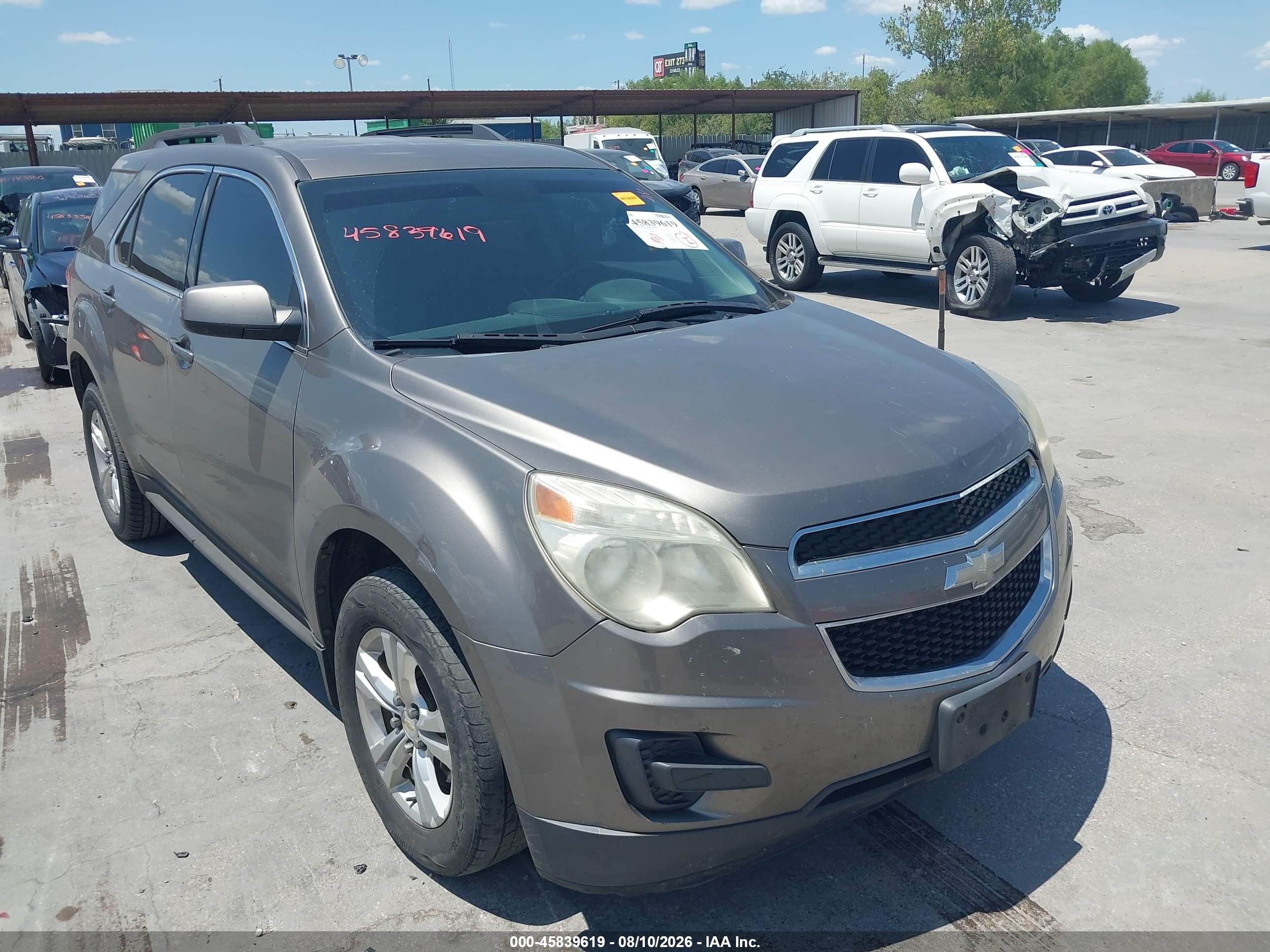 2012 Chevrolet Equinox Lt W/1lt Серый vin: 2GNALDEK1C6148898