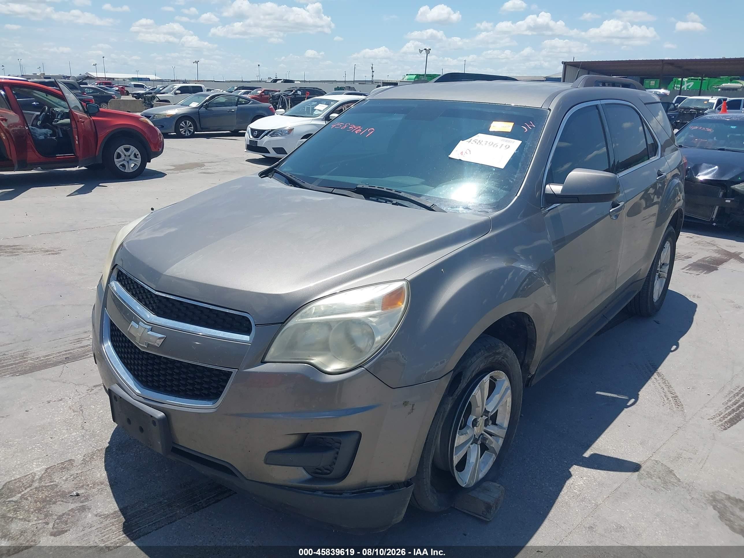 2012 Chevrolet Equinox Lt W/1lt Серый vin: 2GNALDEK1C6148898