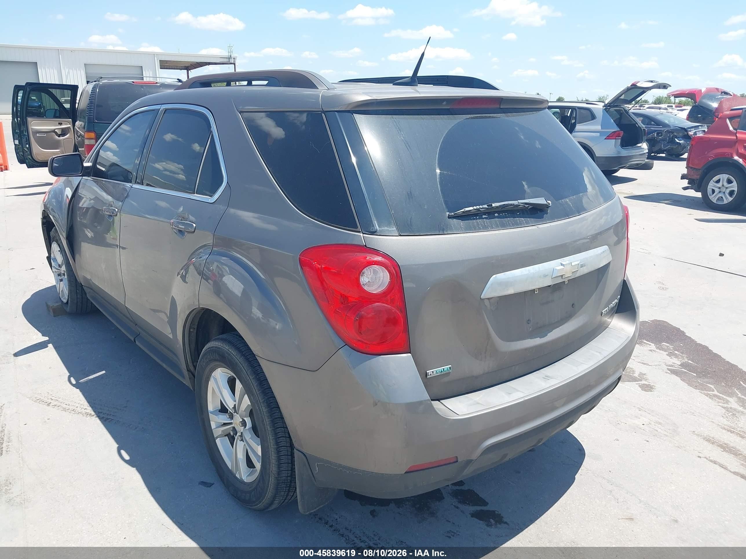 2012 Chevrolet Equinox Lt W/1lt Серый vin: 2GNALDEK1C6148898
