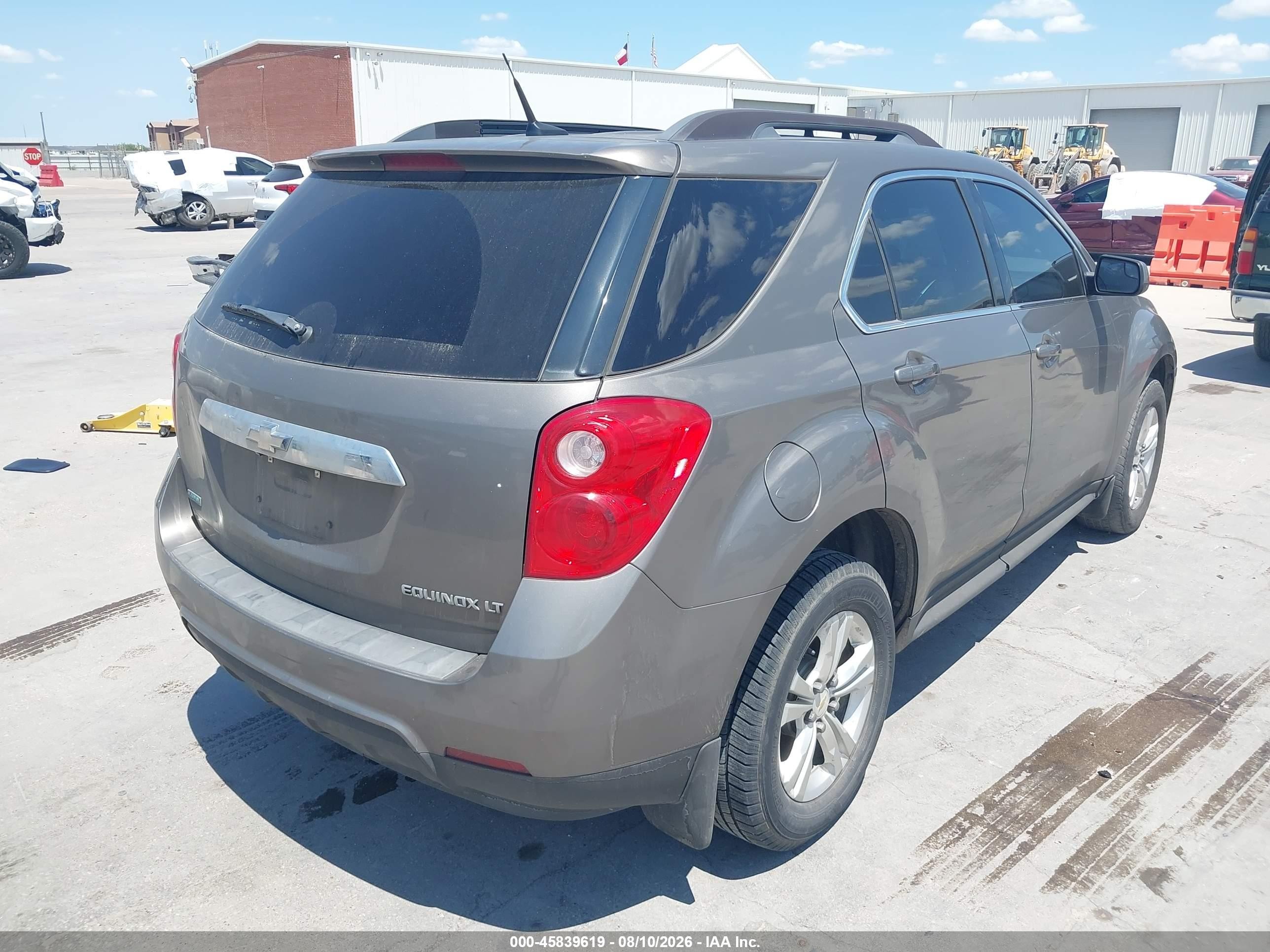 2012 Chevrolet Equinox Lt W/1lt Серый vin: 2GNALDEK1C6148898